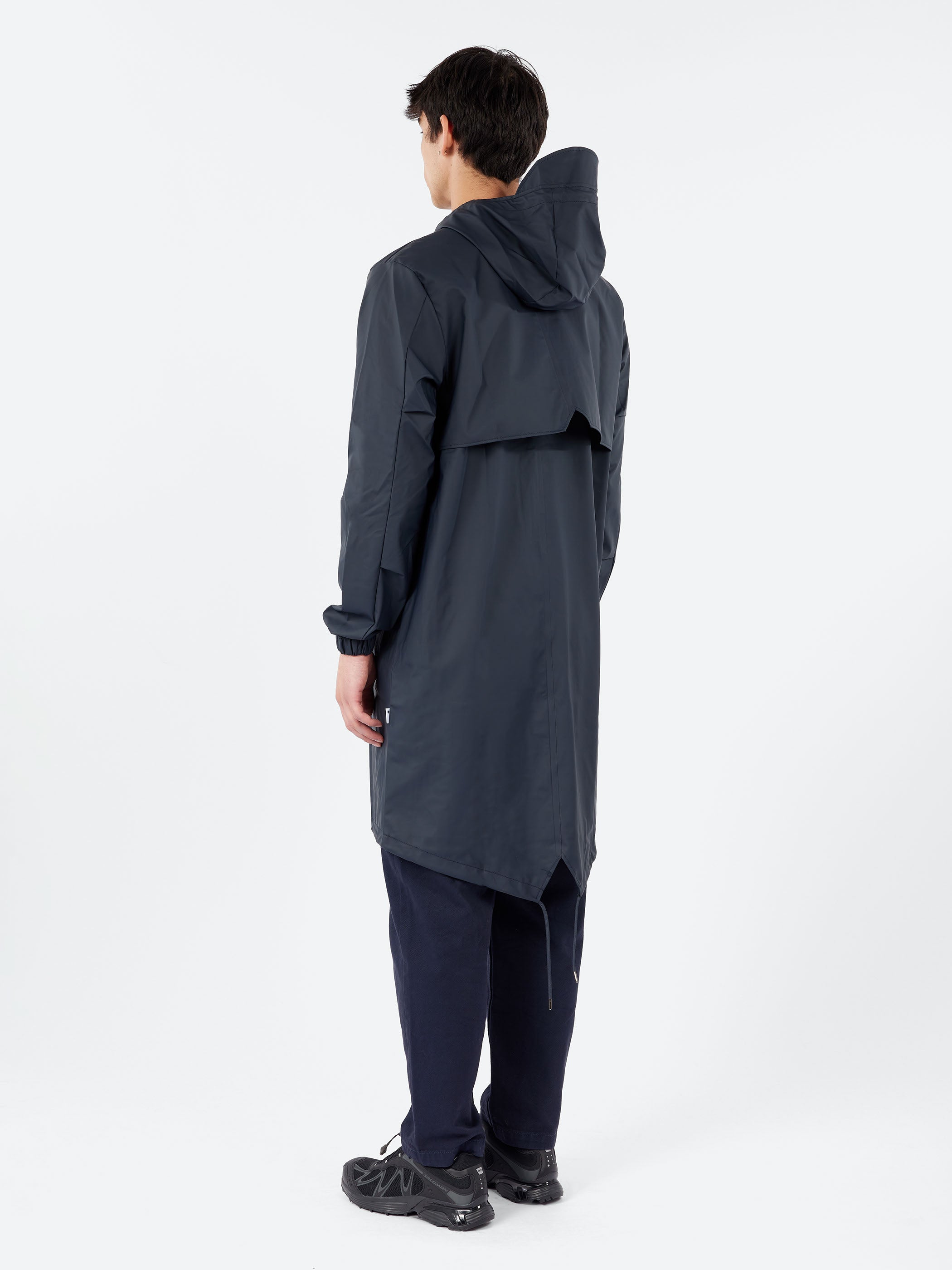 Rains - Fishtail Parka in Navy – gravitypope