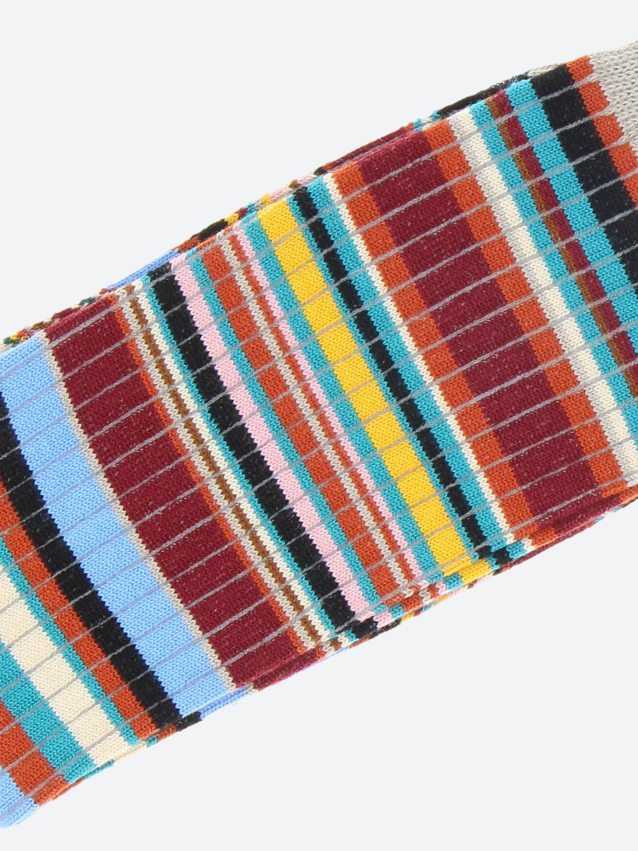 Signature Stripe Ribbed Socks