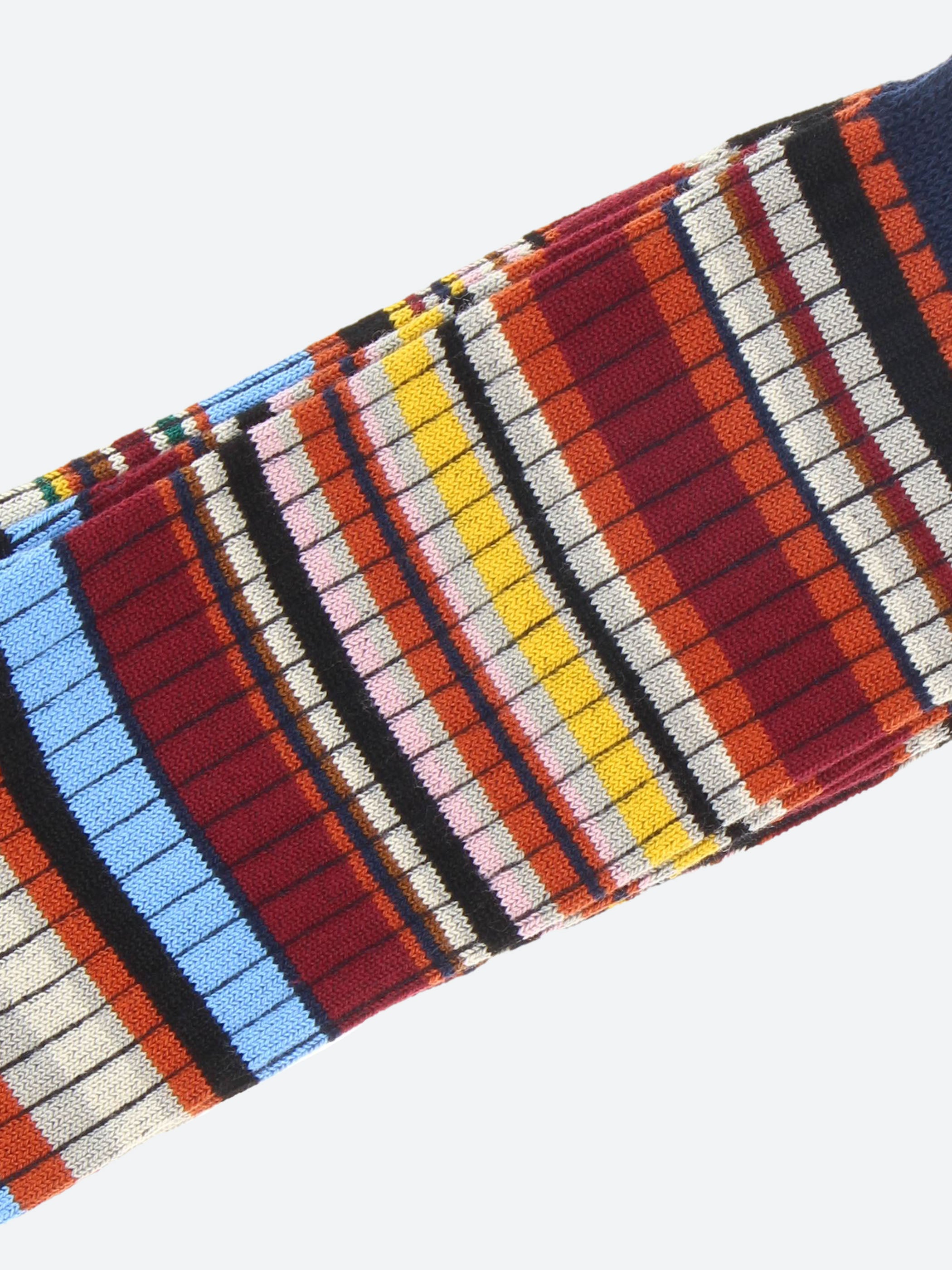 Signature Stripe Ribbed Socks