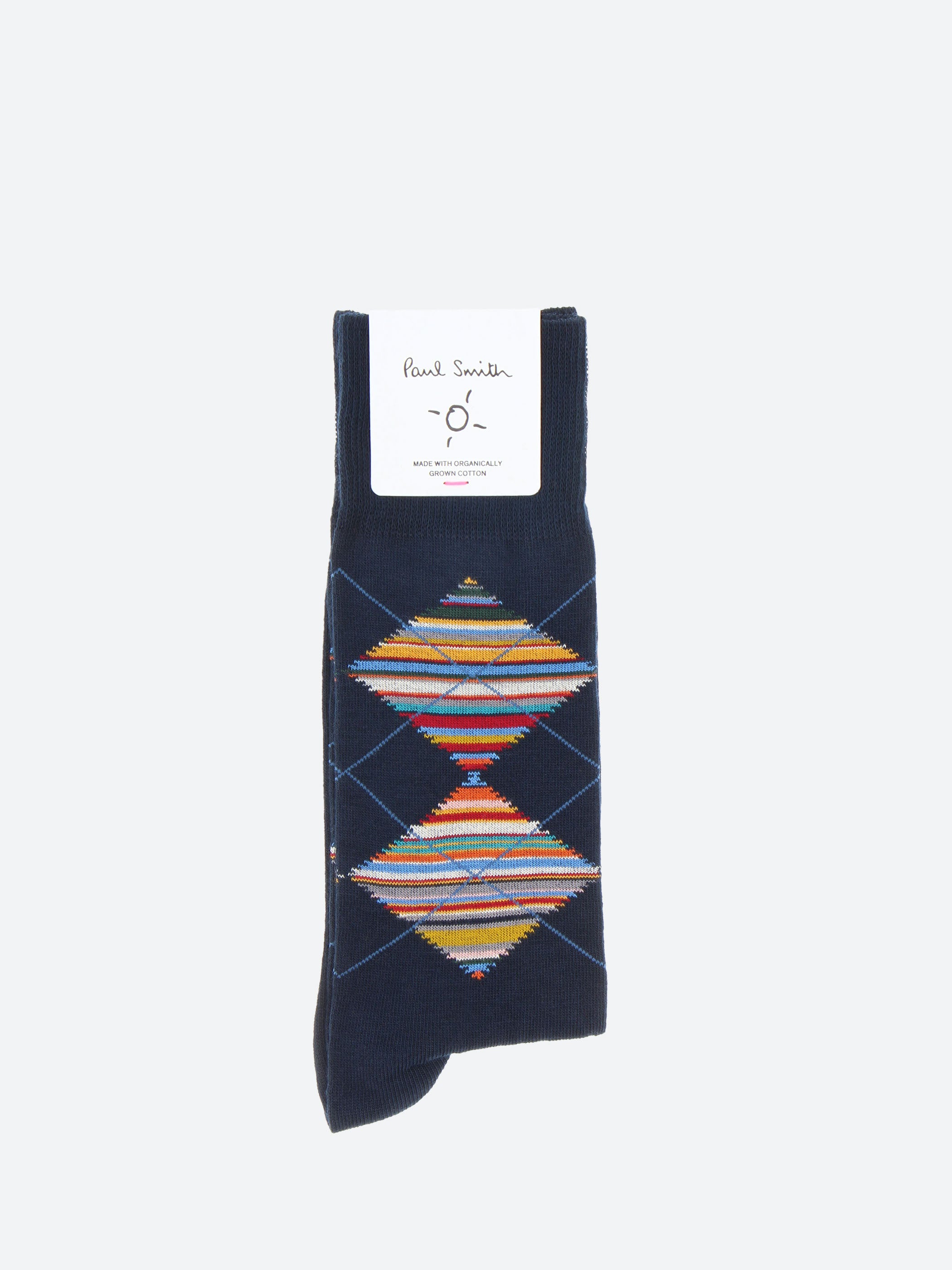 Signature Stripe Argyle Socks