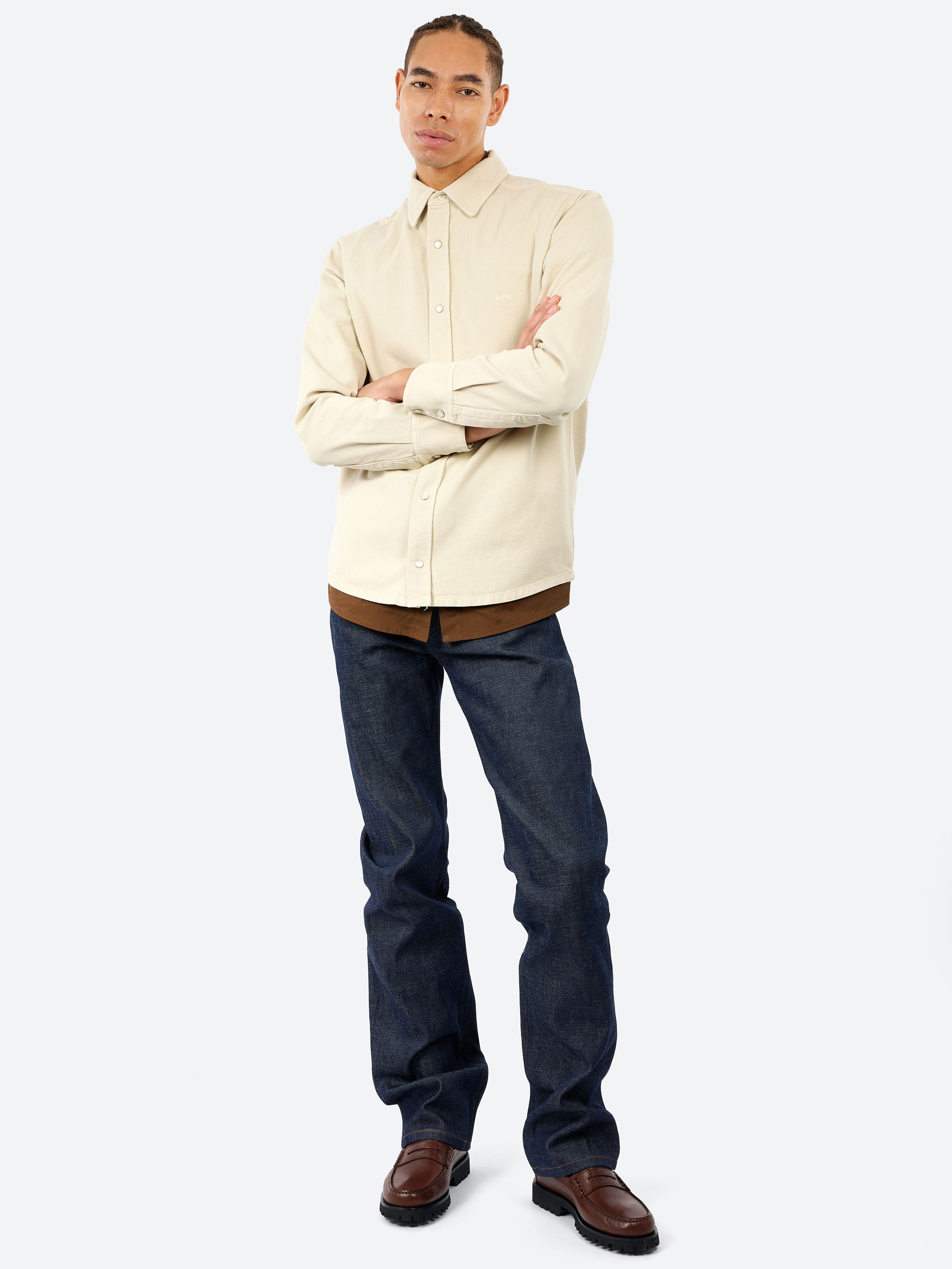 Embroidered Overshirt