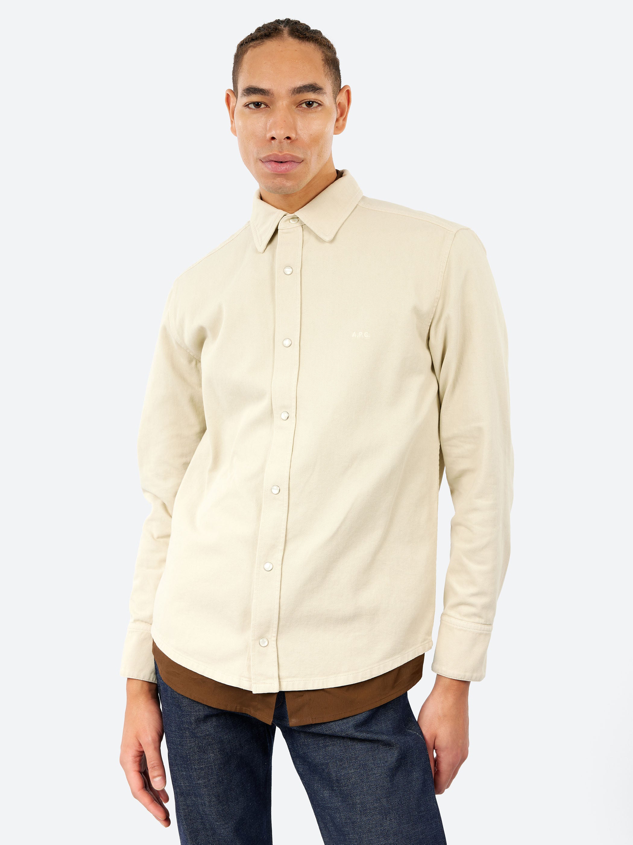 Embroidered Overshirt
