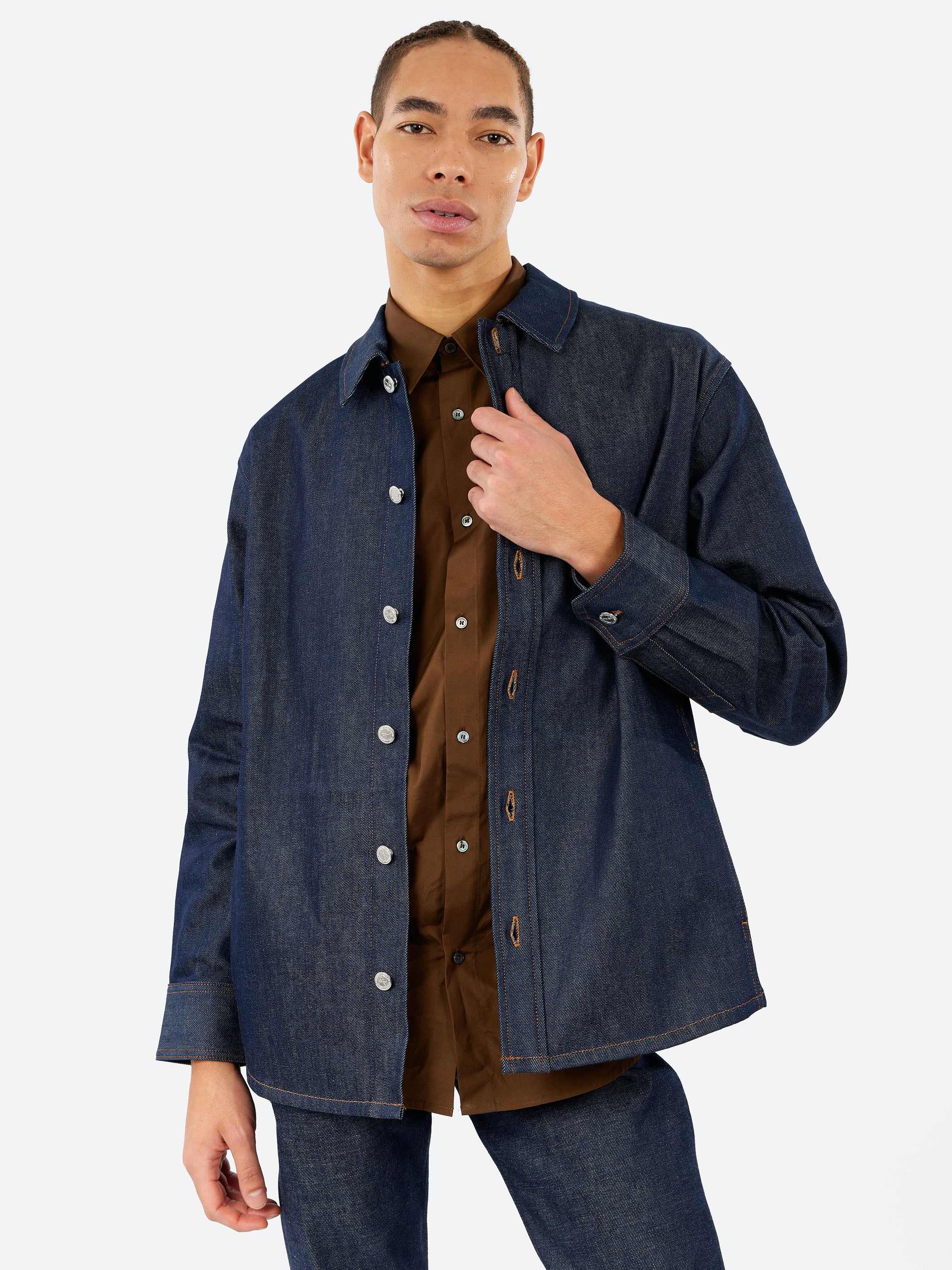 A.P.C. - Japanese Denim Jacket in Indigo – gravitypope