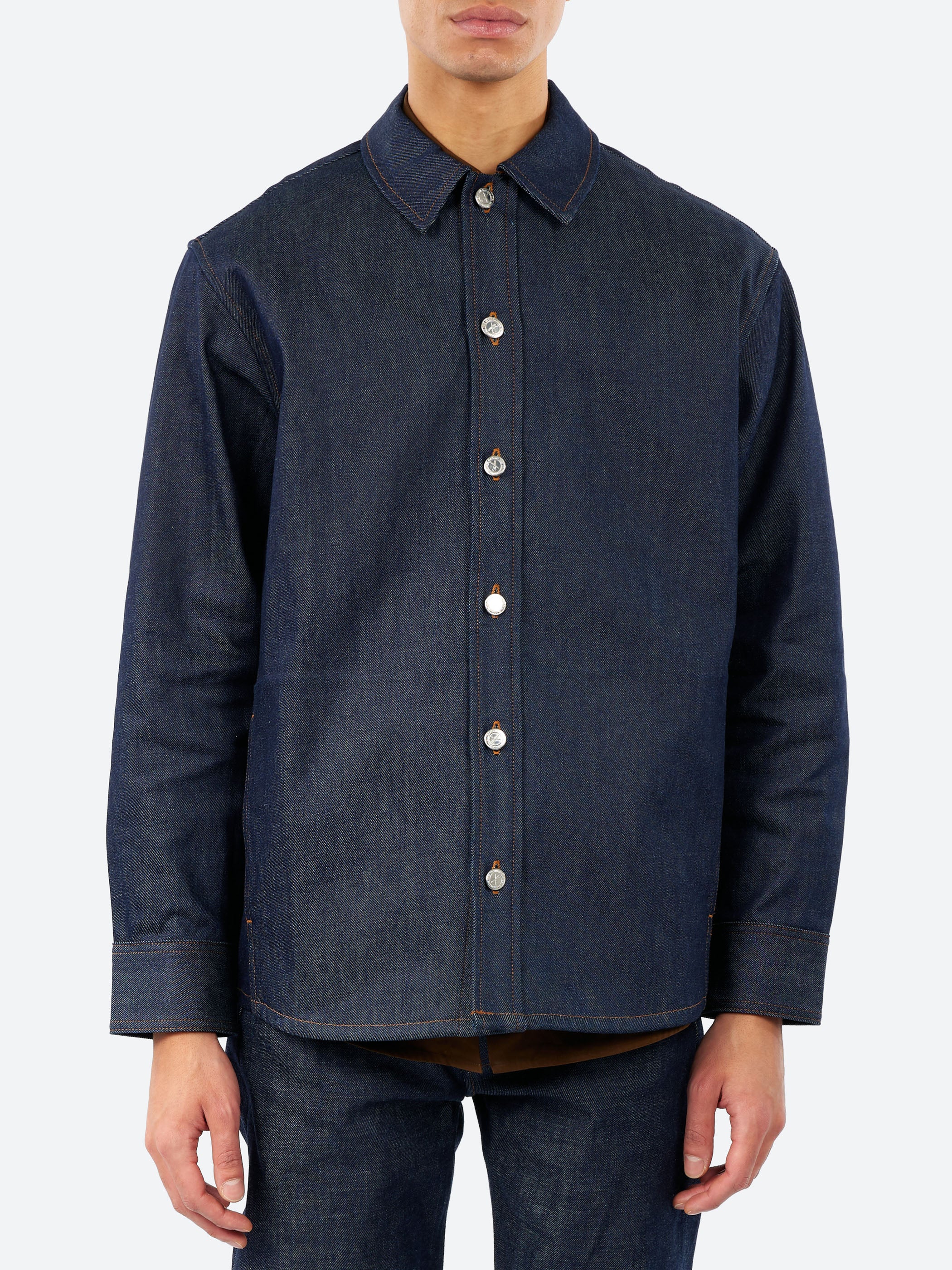 A.P.C. - Japanese Denim Jacket in Indigo – gravitypope