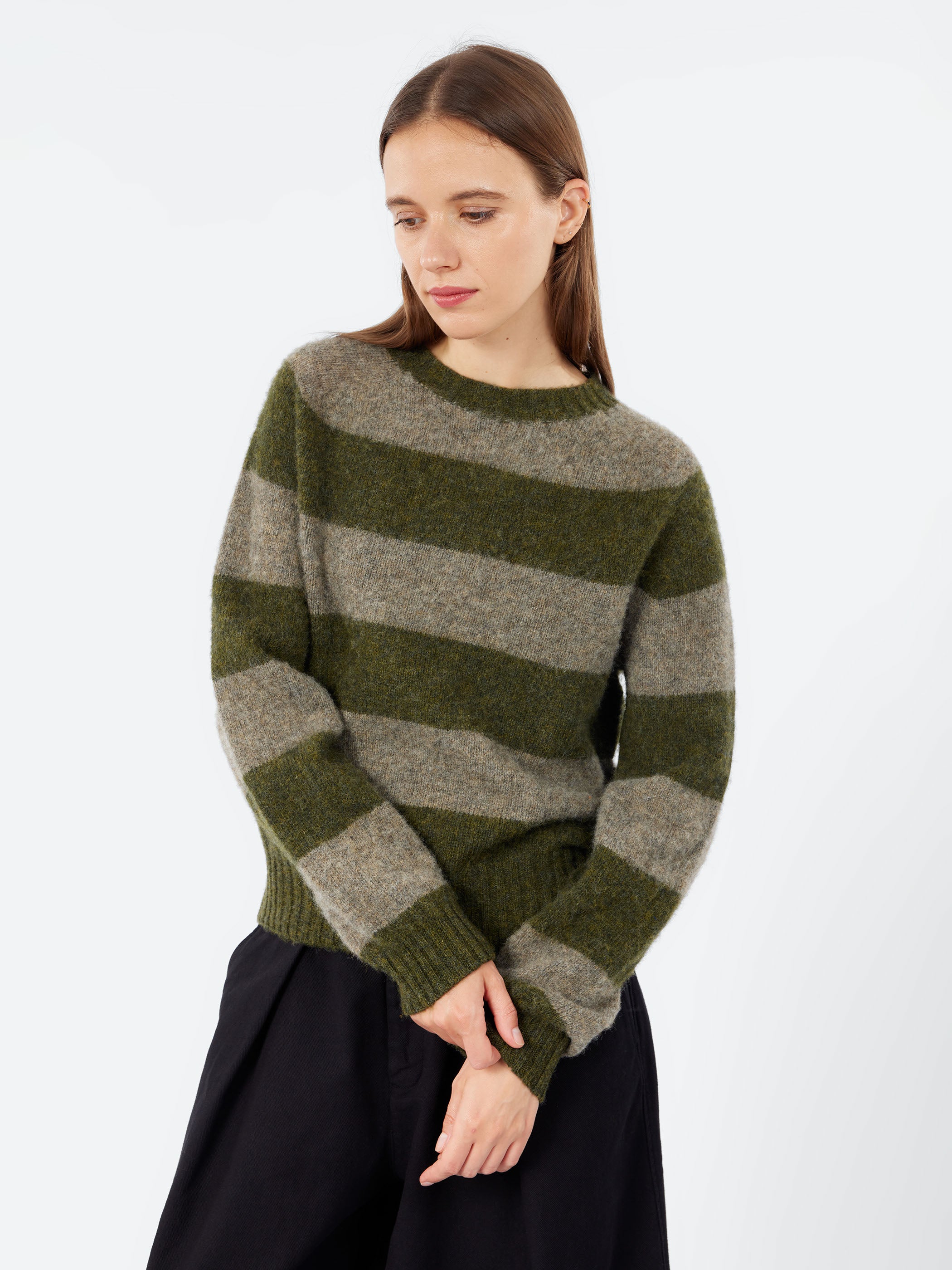 Jets Stripe Knit