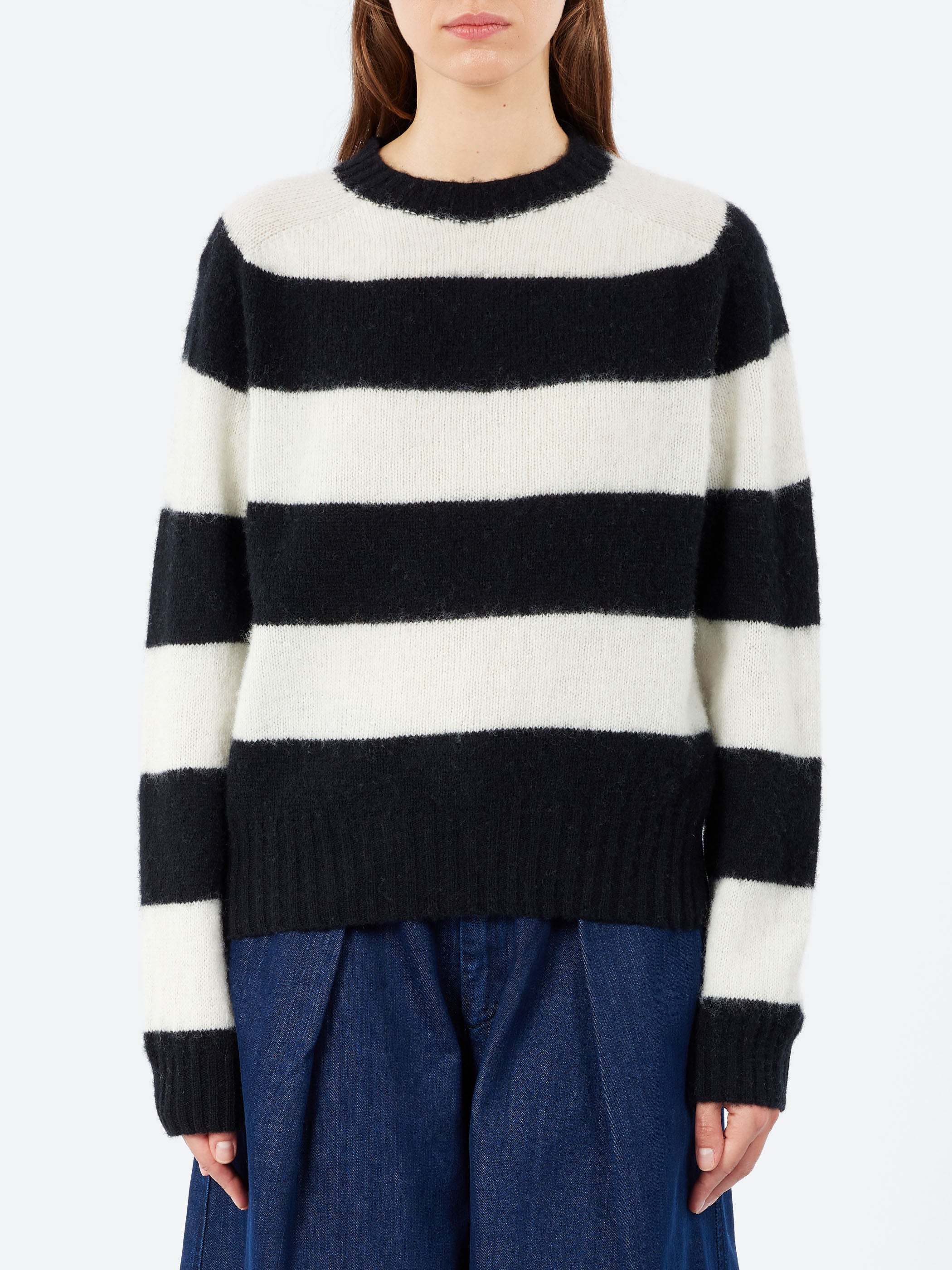 Jets Stripe Knit