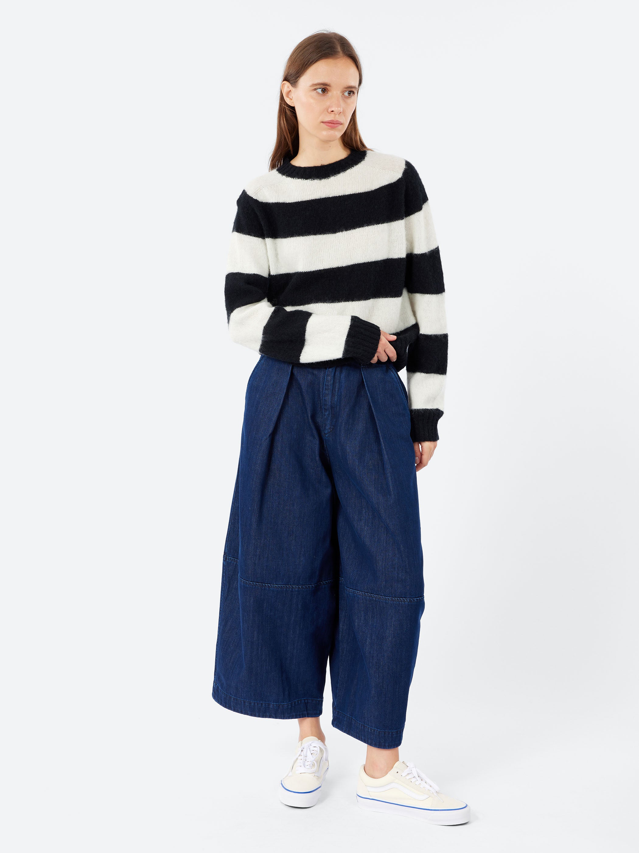 Jets Stripe Knit