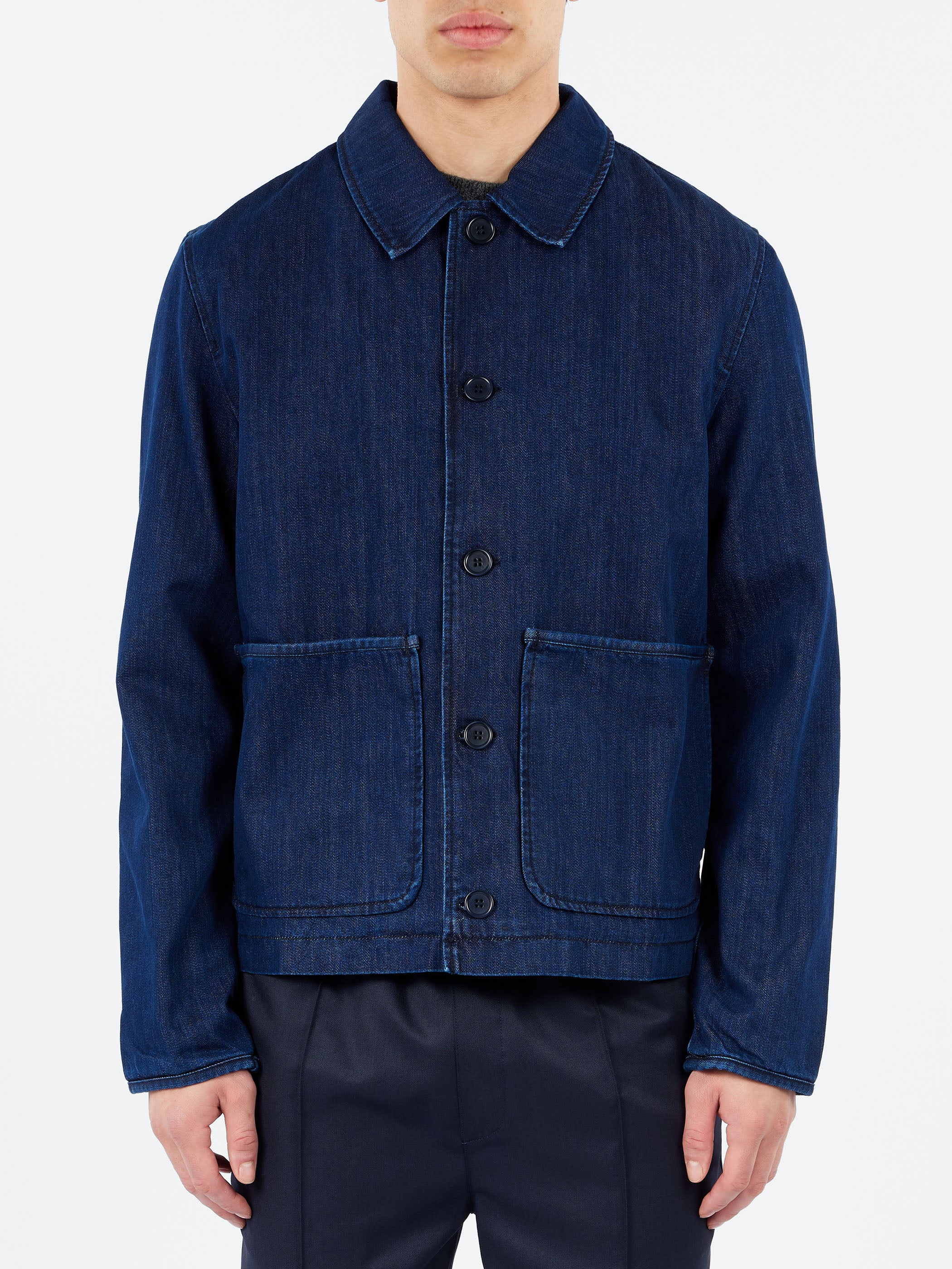 YMC - Groundhog Jacket in Indigo – gravitypope