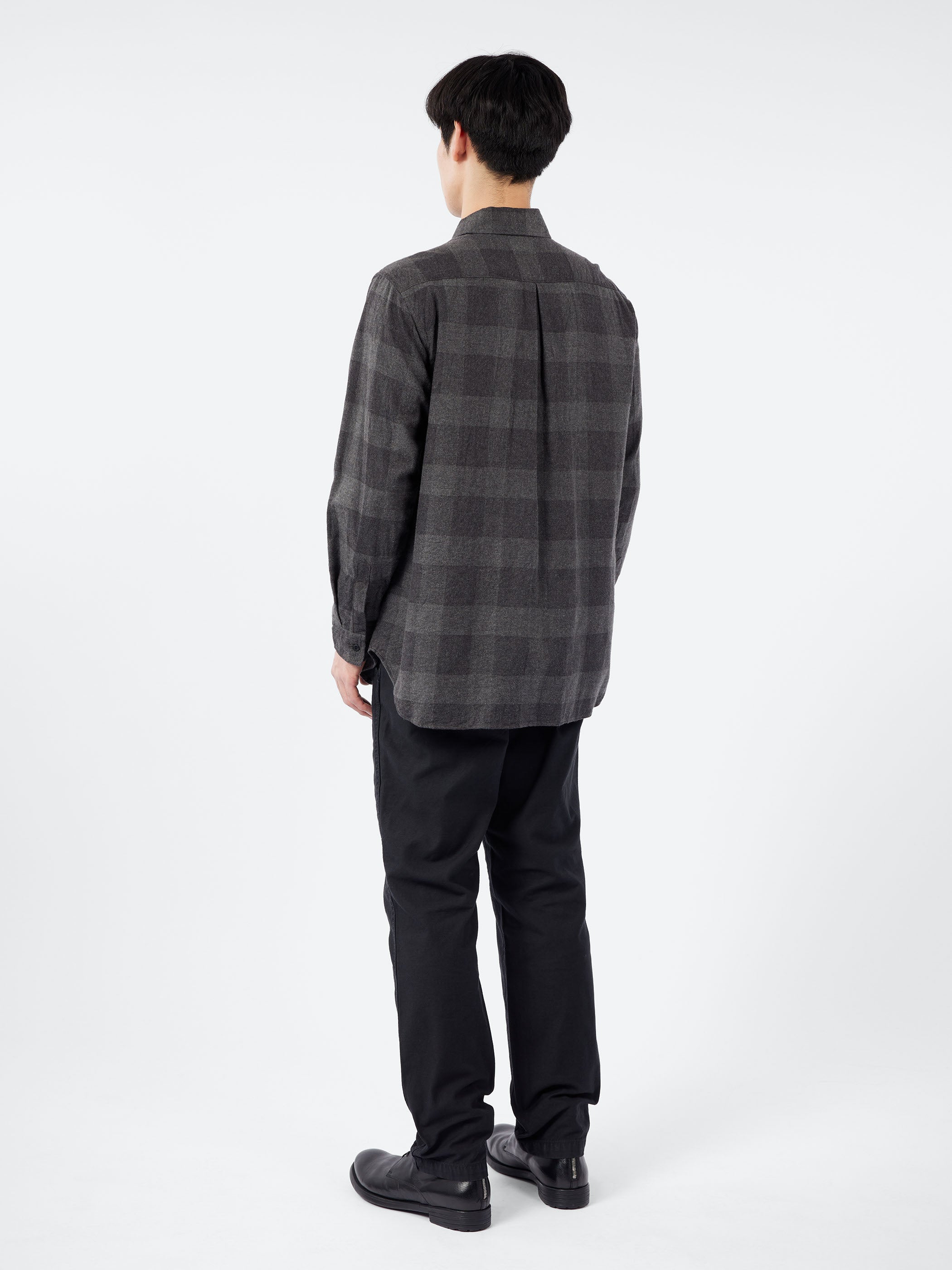 Flannel Check CPO Type Shirt