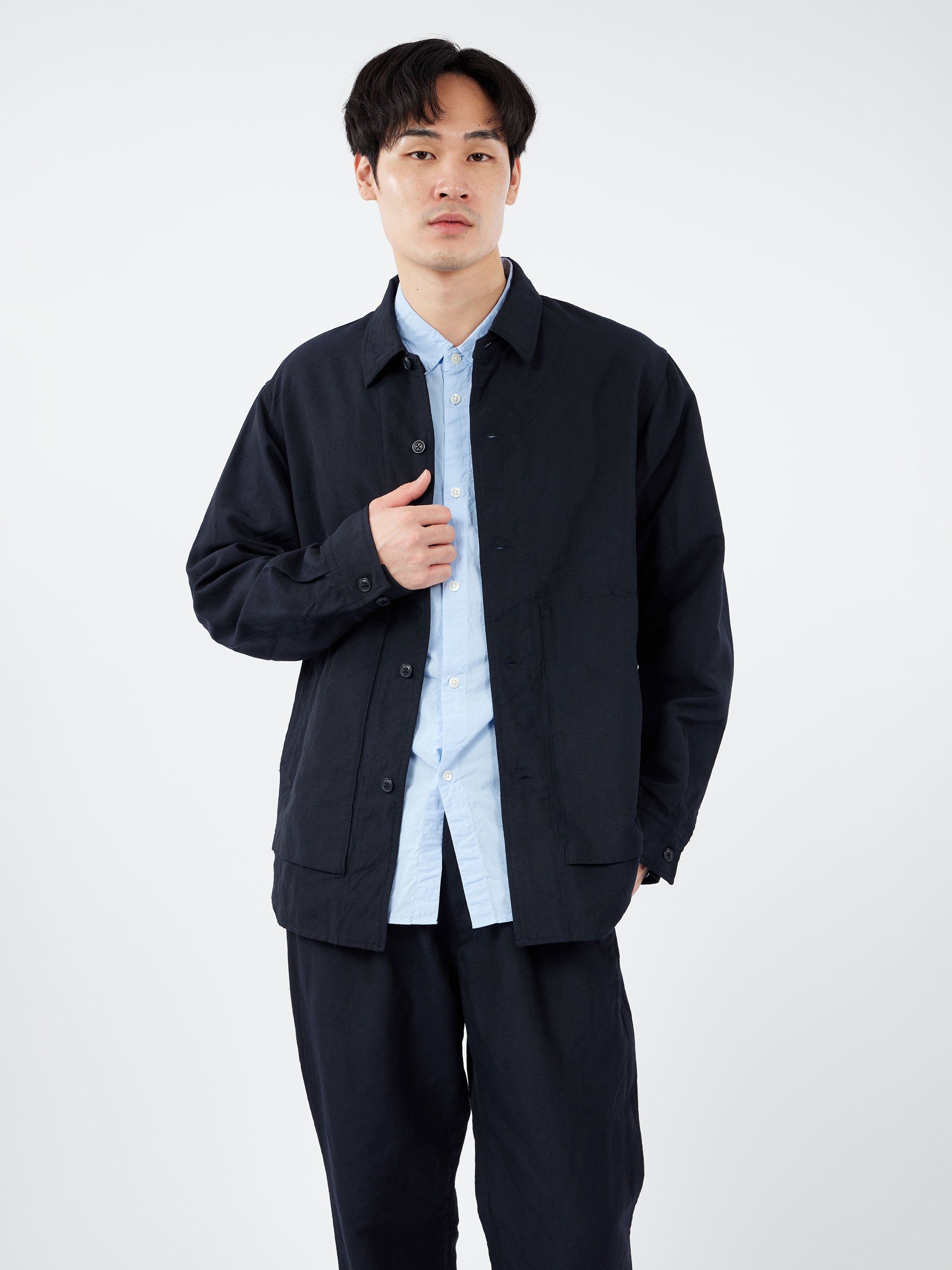 High Density Oxford Shirt Jacket