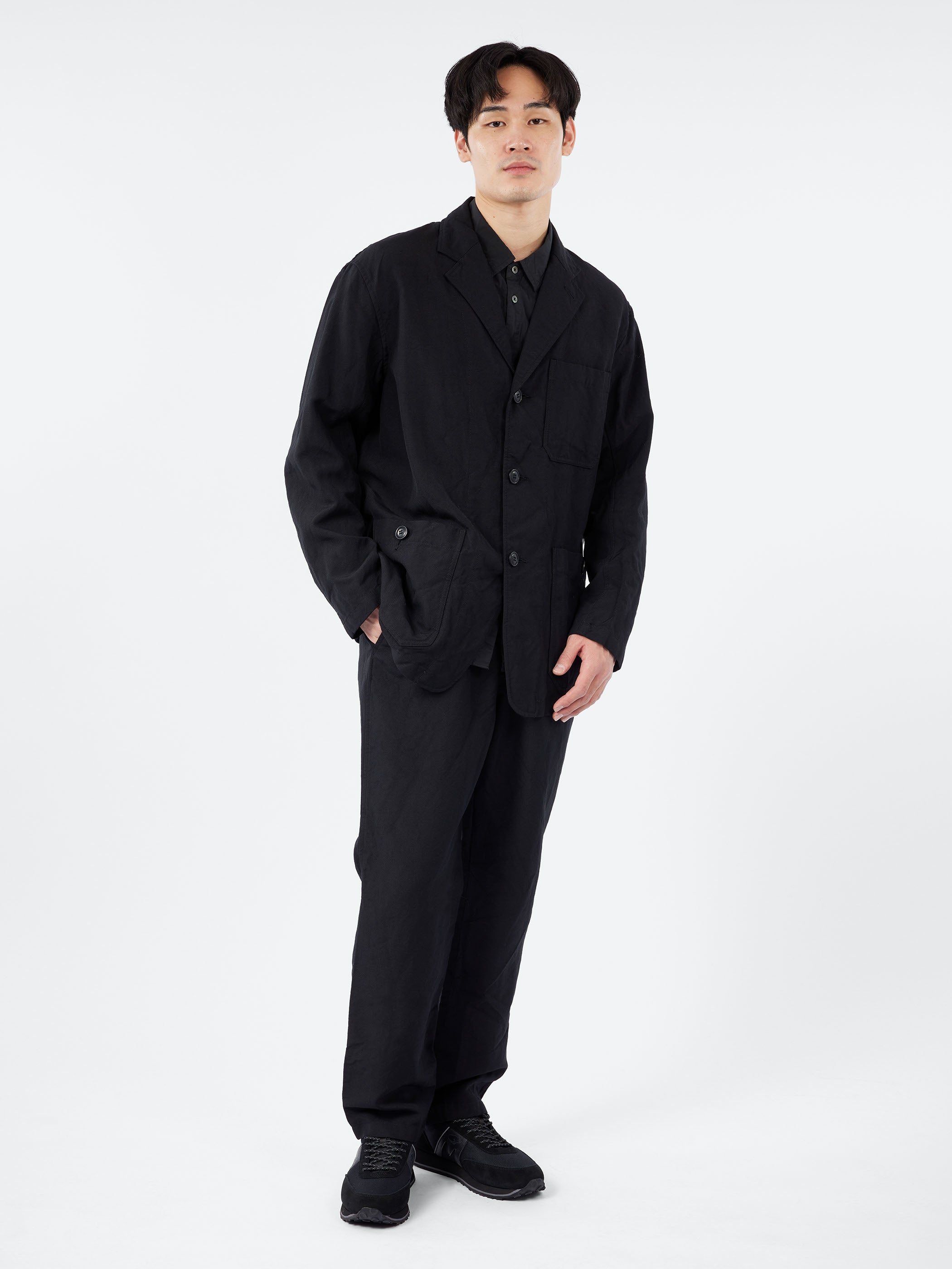 Sage de Cret - Oxford Coverall Jacket in Black – gravitypope