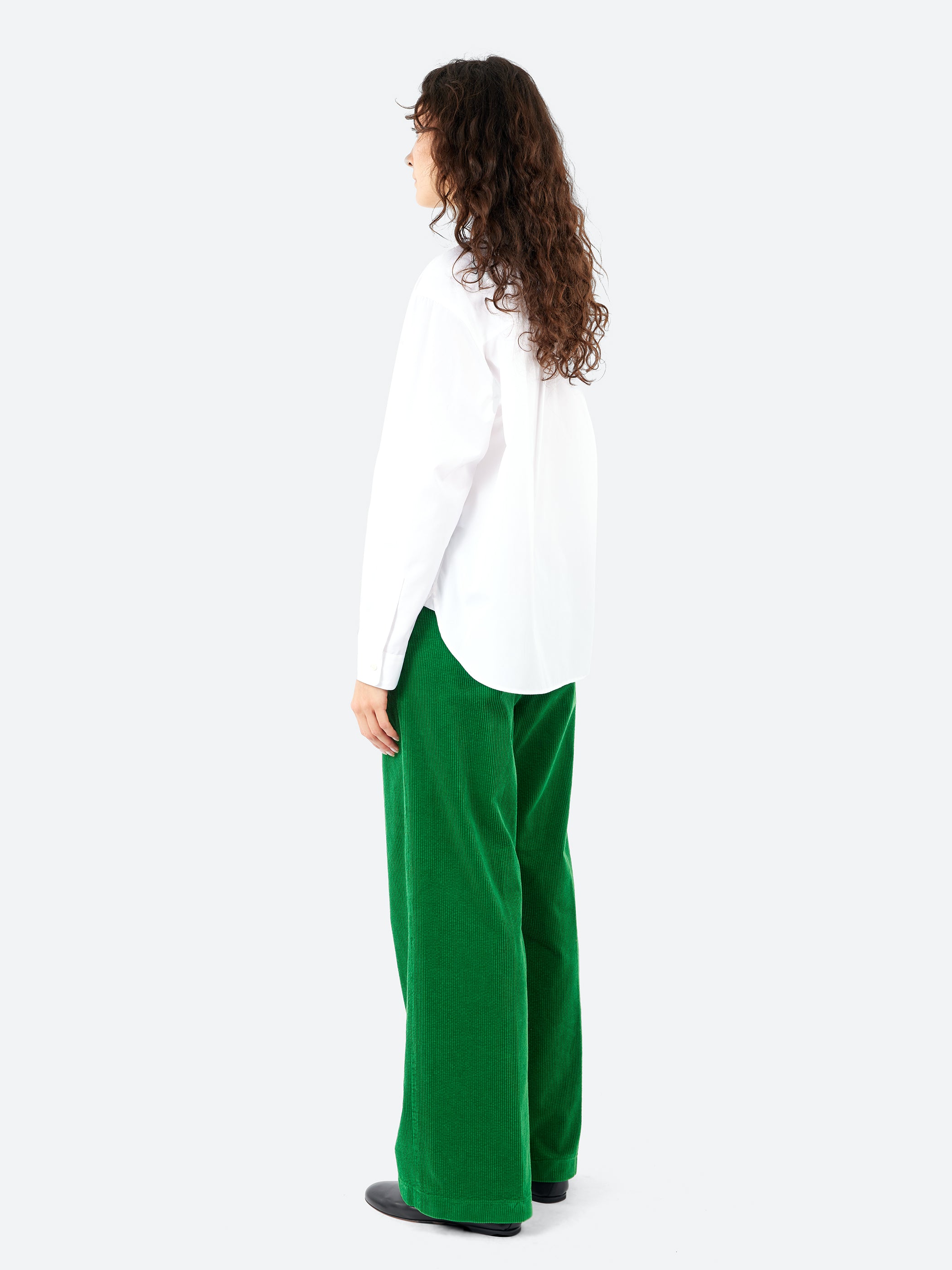 Cotton Poplin Boxy Shirt