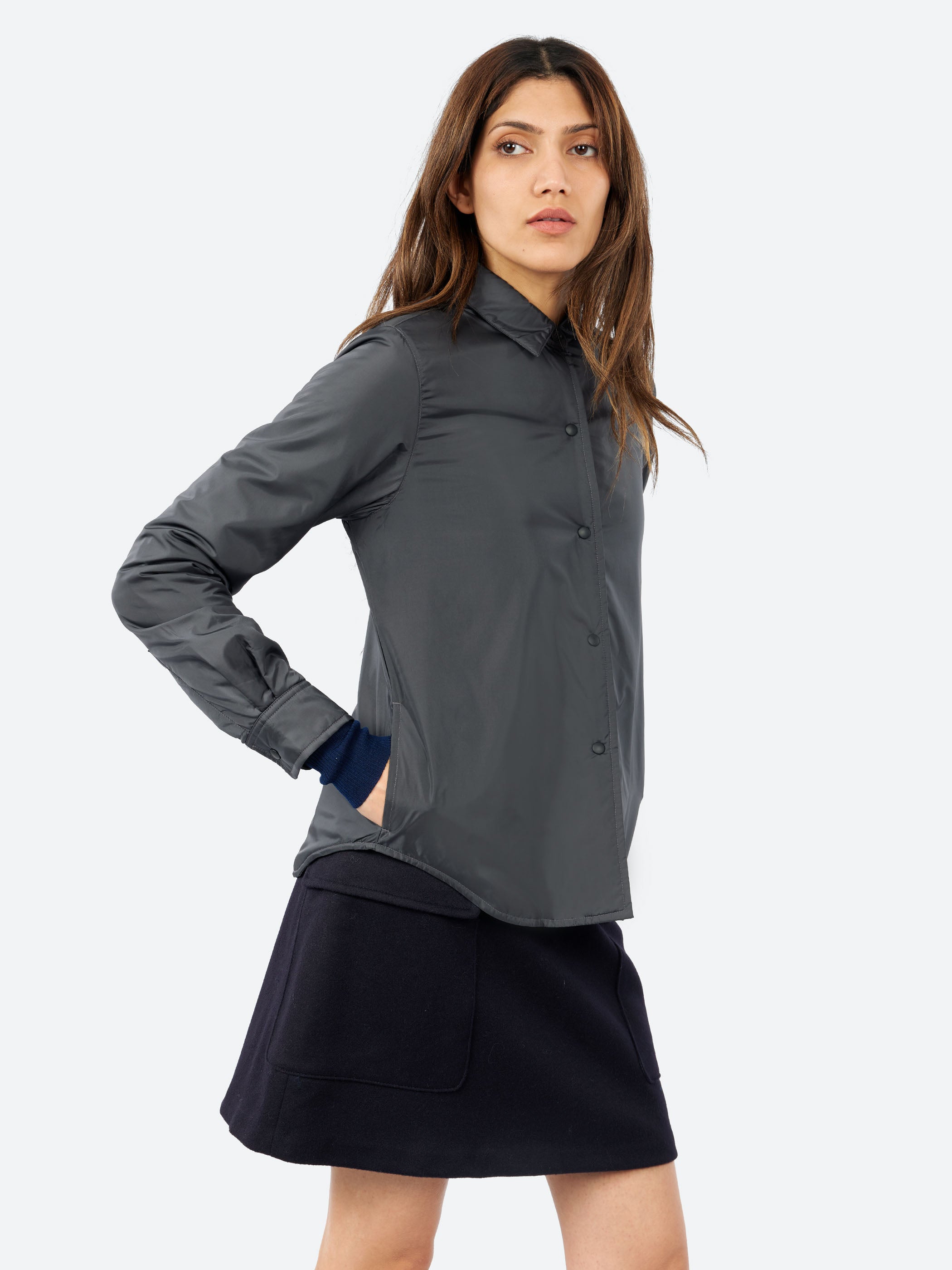 Glue Japanese Nylon Shirt-Jacket