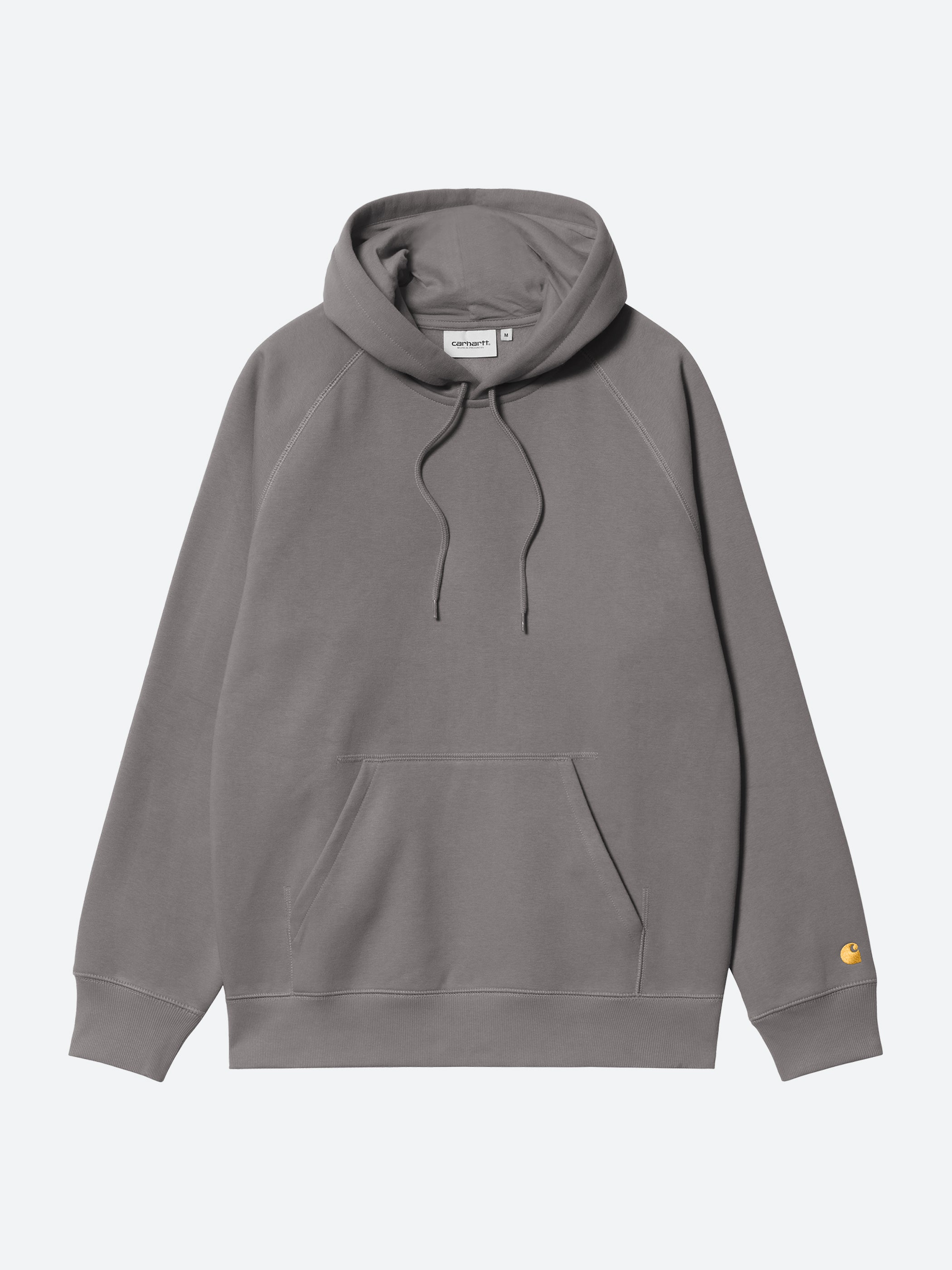Carhartt WIP - Hooded Chase Sweatshirt in Dusky Pink – gravitypope