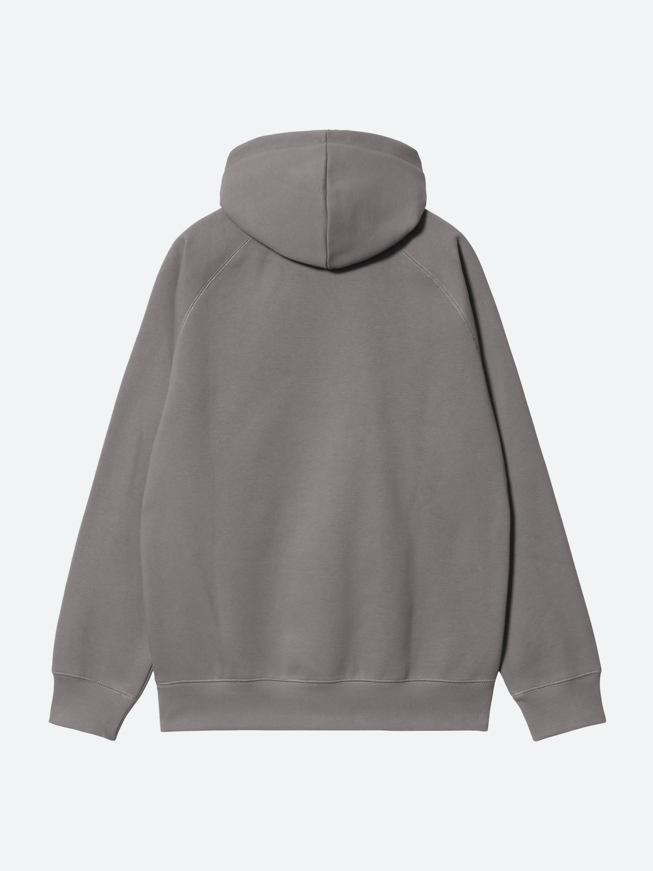 Carhartt WIP - Hooded Chase Sweatshirt in Porphyry – gravitypope