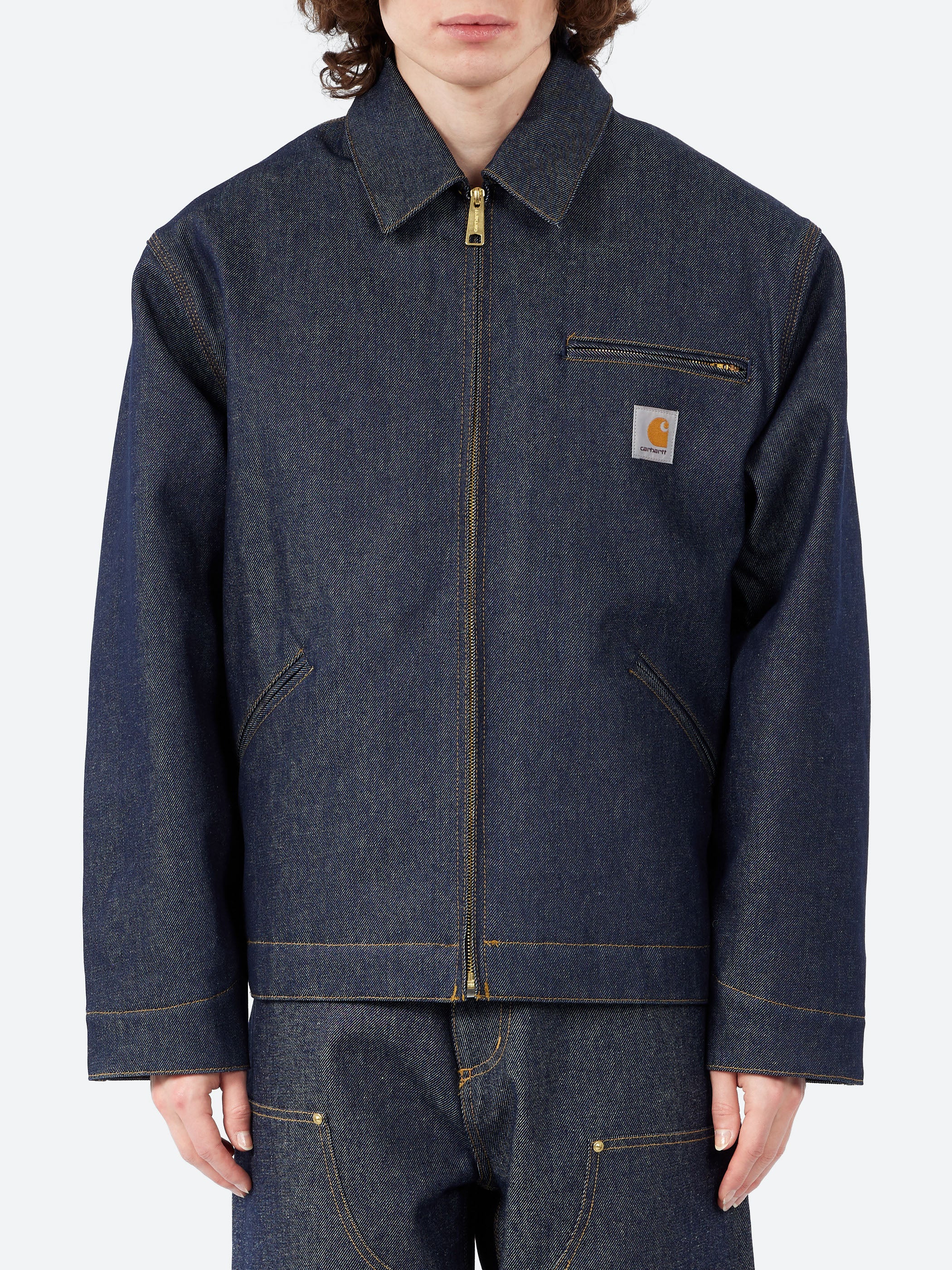 Carhartt WIP - OG Detroit Jacket in Denim – gravitypope