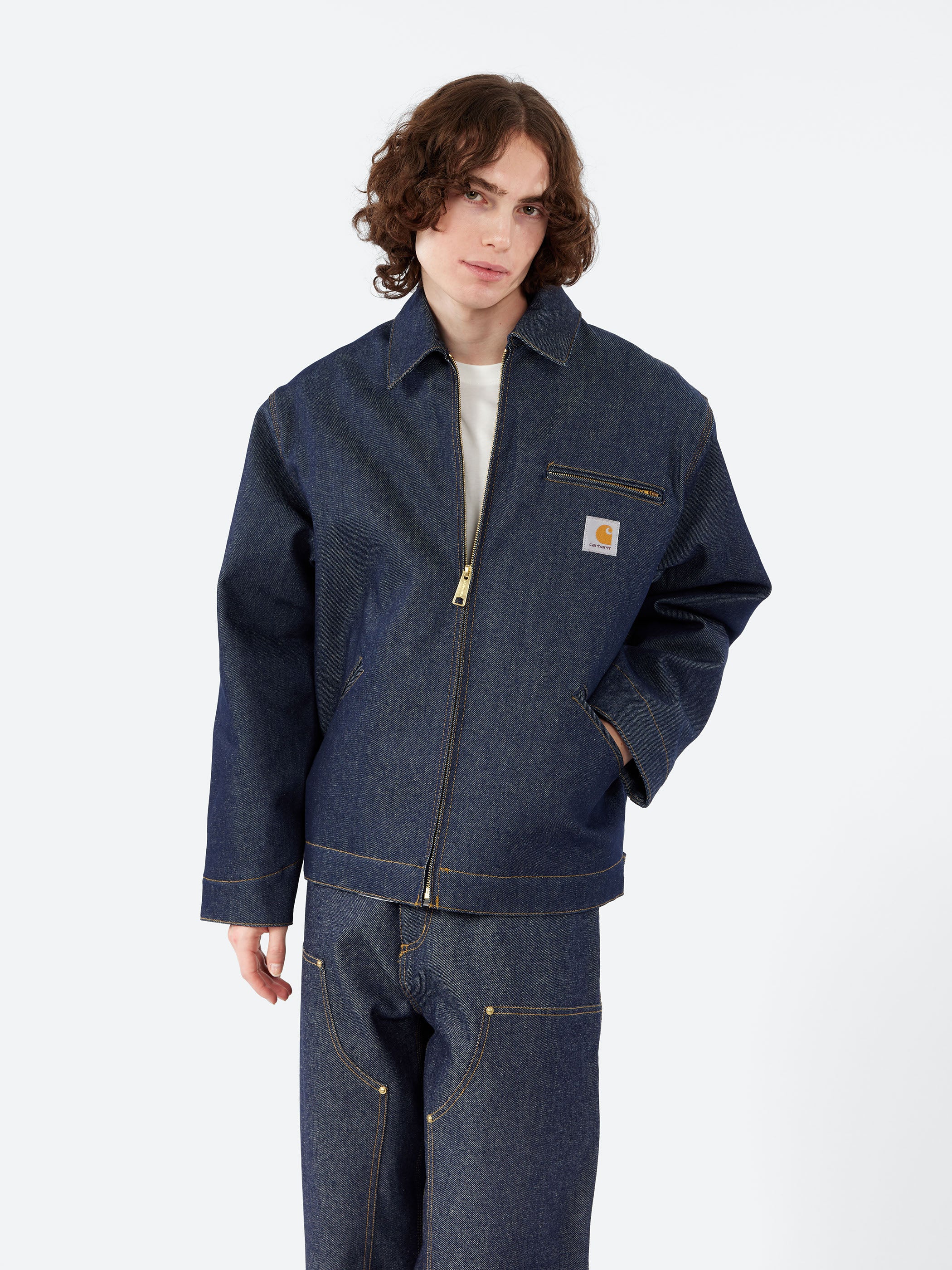 Carhartt WIP - OG Detroit Jacket in Denim – gravitypope
