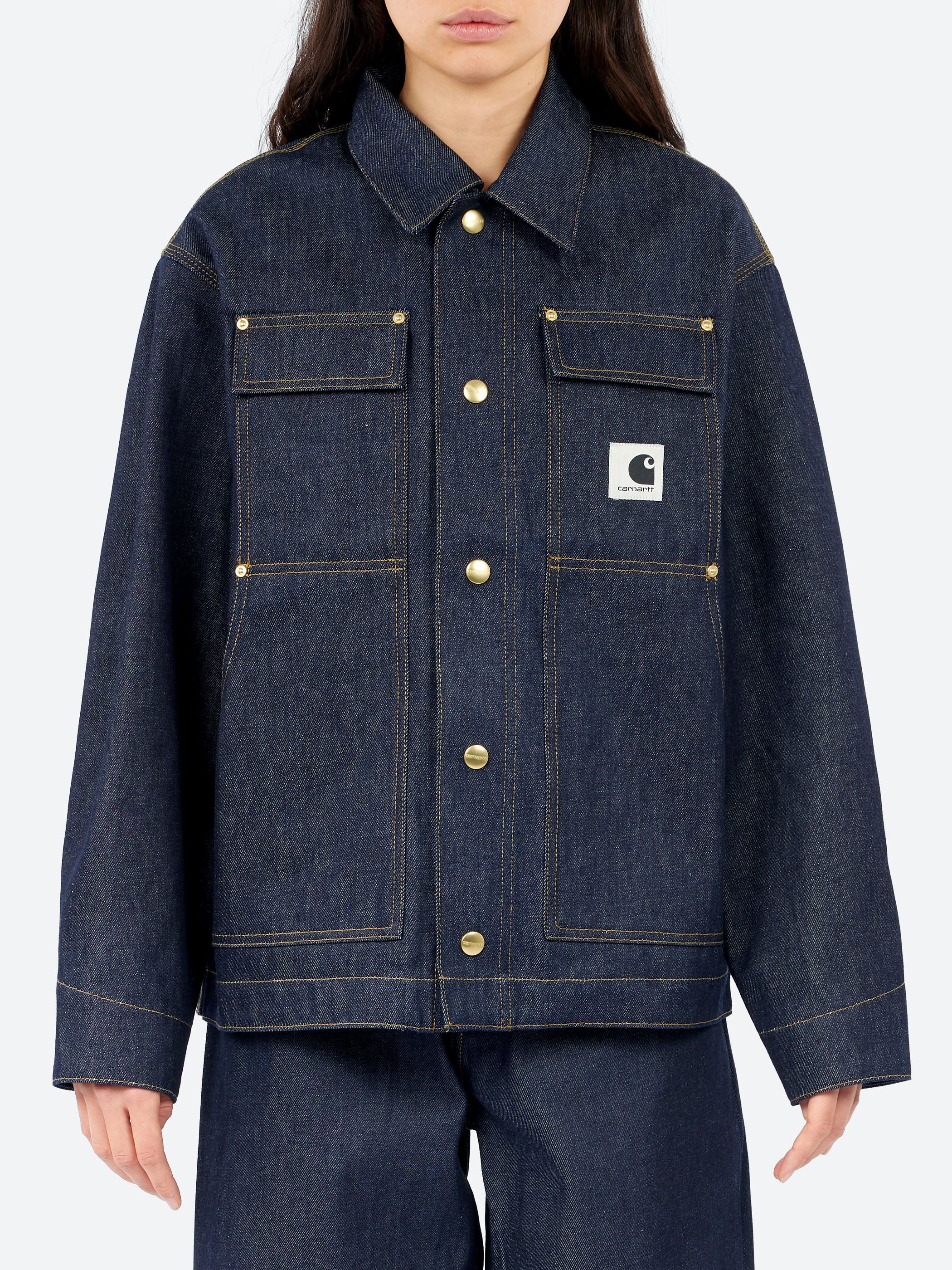 Carhartt WIP - OG Arctic Jacket in Blue Rigid – gravitypope