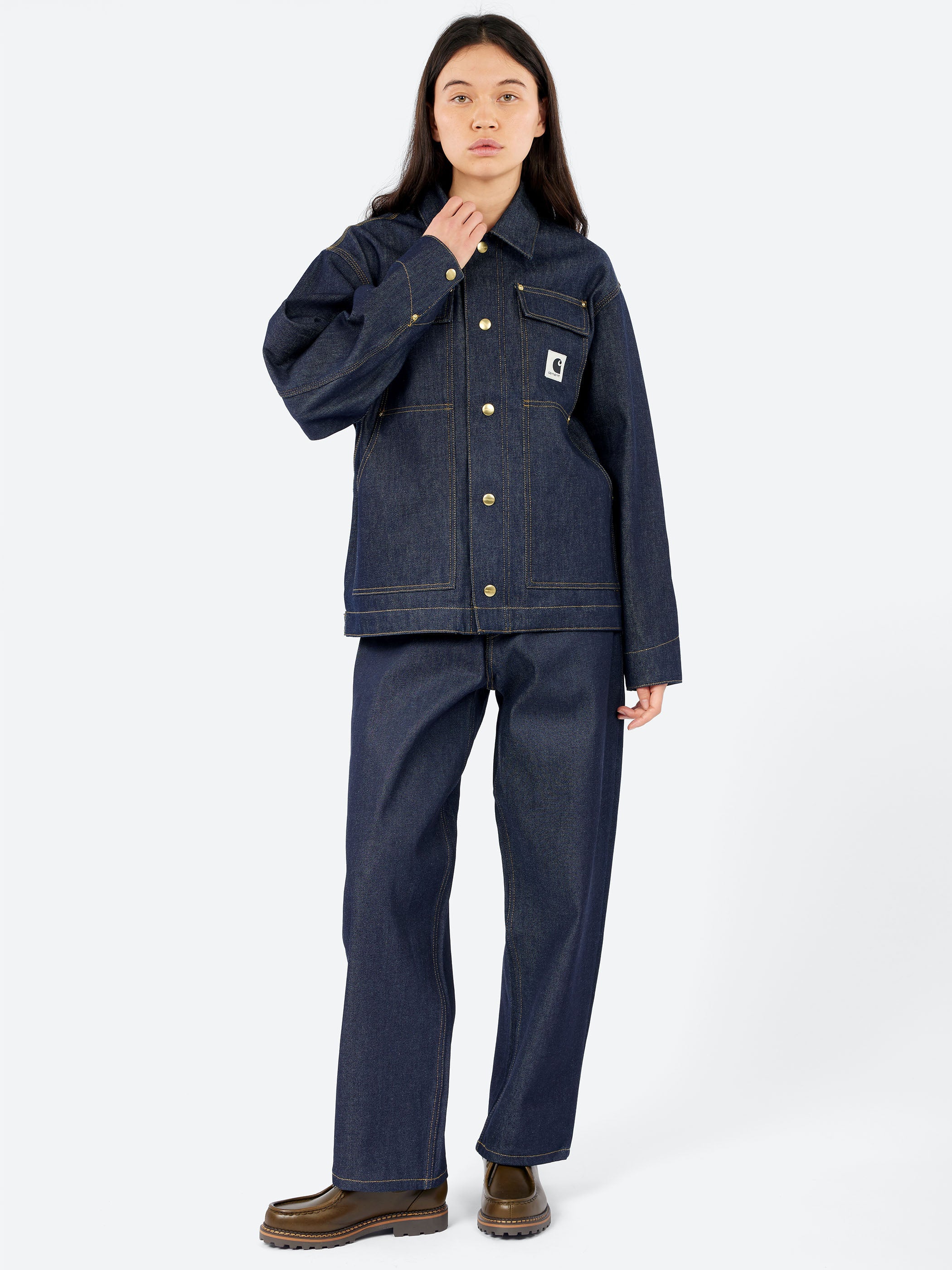 Carhartt WIP - OG Arctic Jacket in Blue Rigid – gravitypope