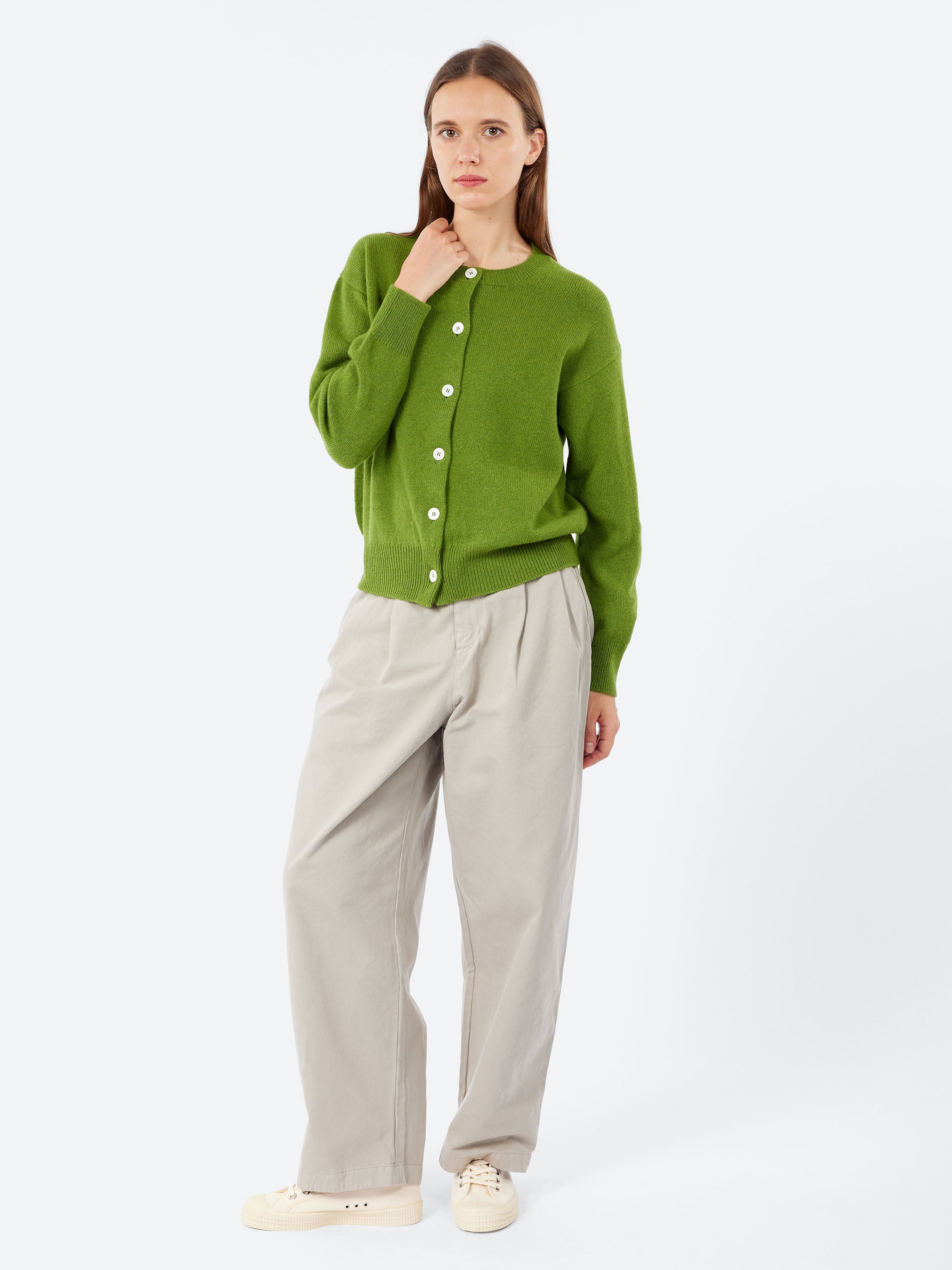 Ada Crewneck Cardigan