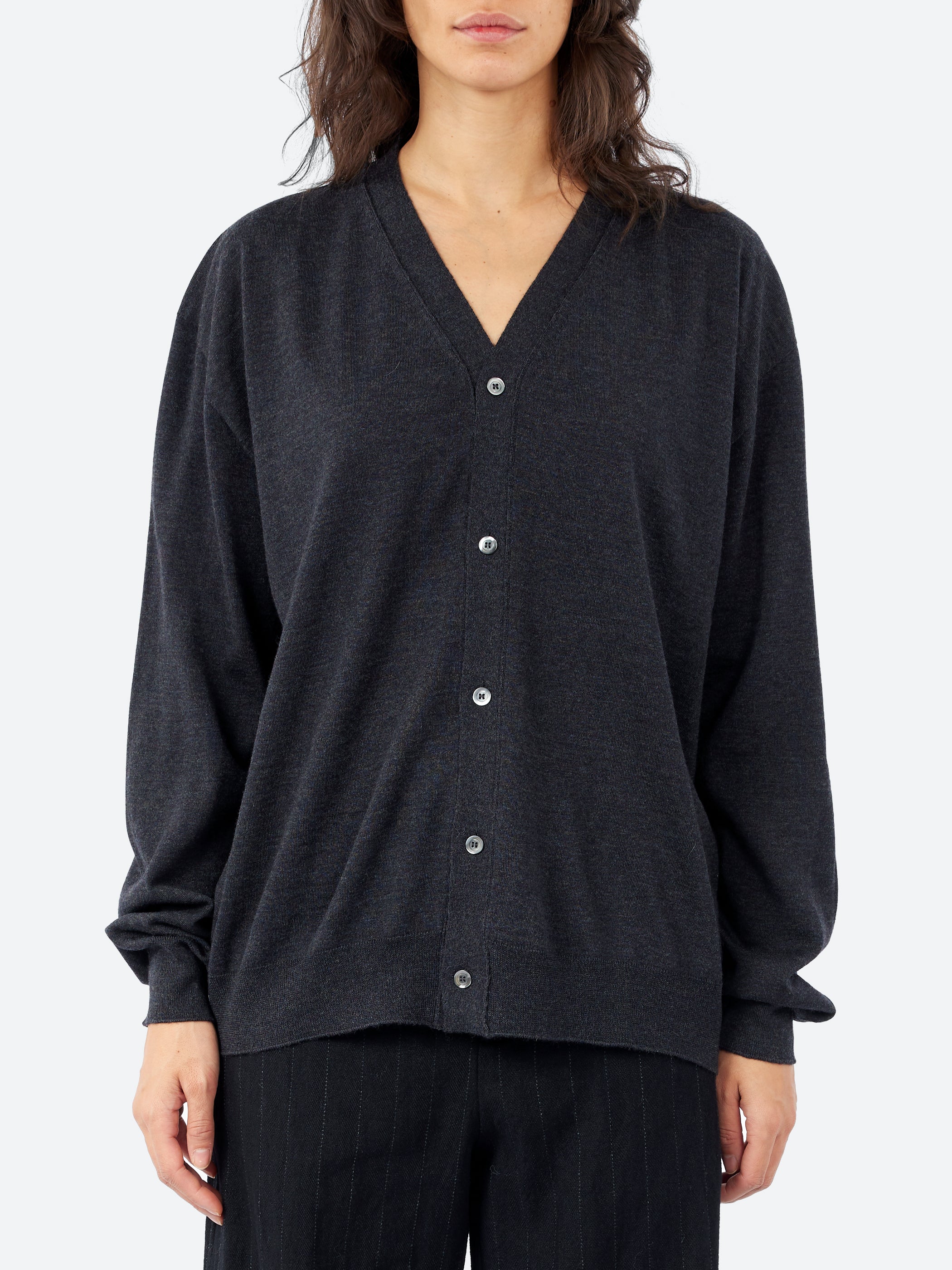 Sofie D'Hoore - Mora Cardigan in Charcoal – gravitypope