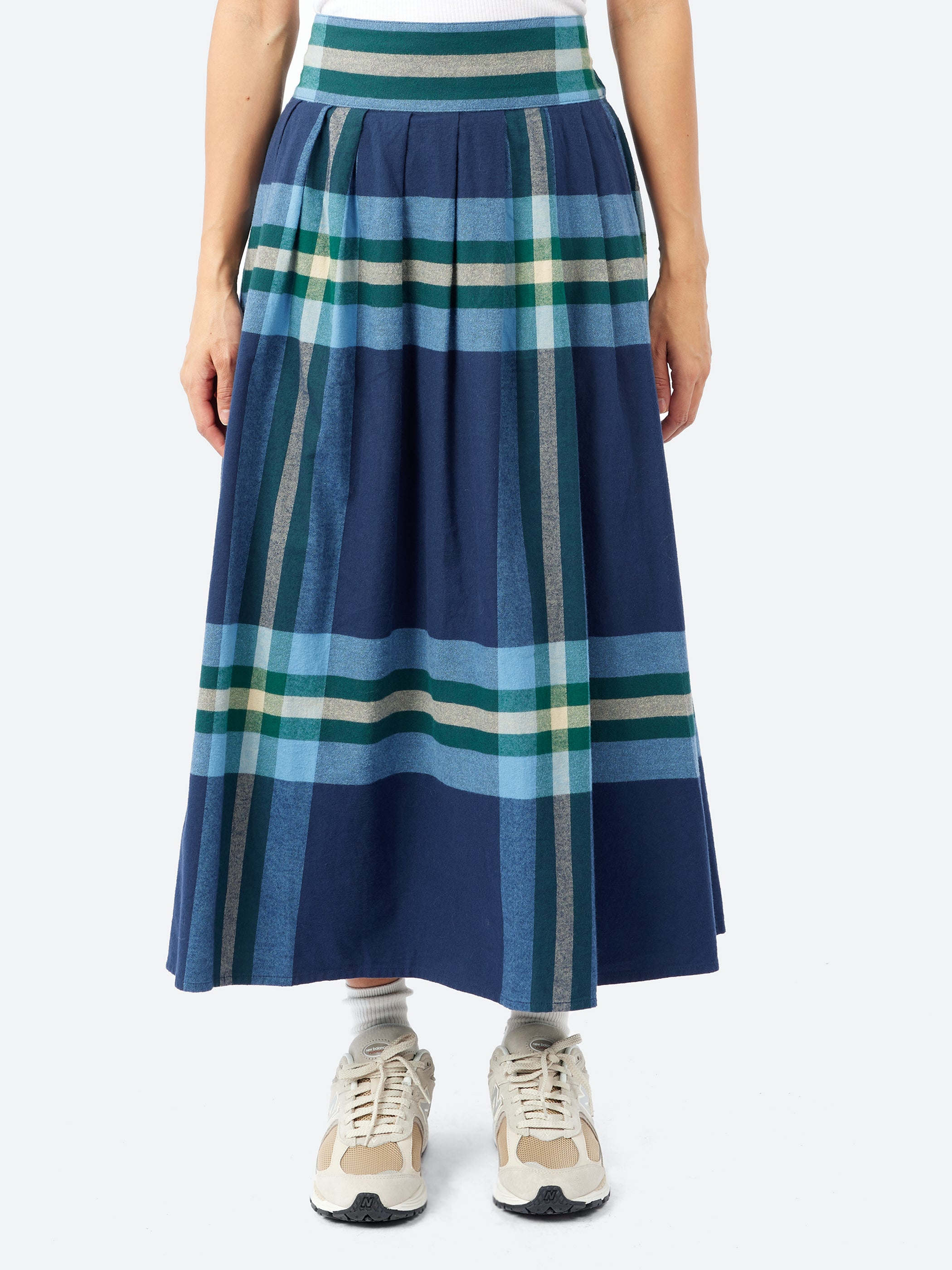 Big Tartan Skirt