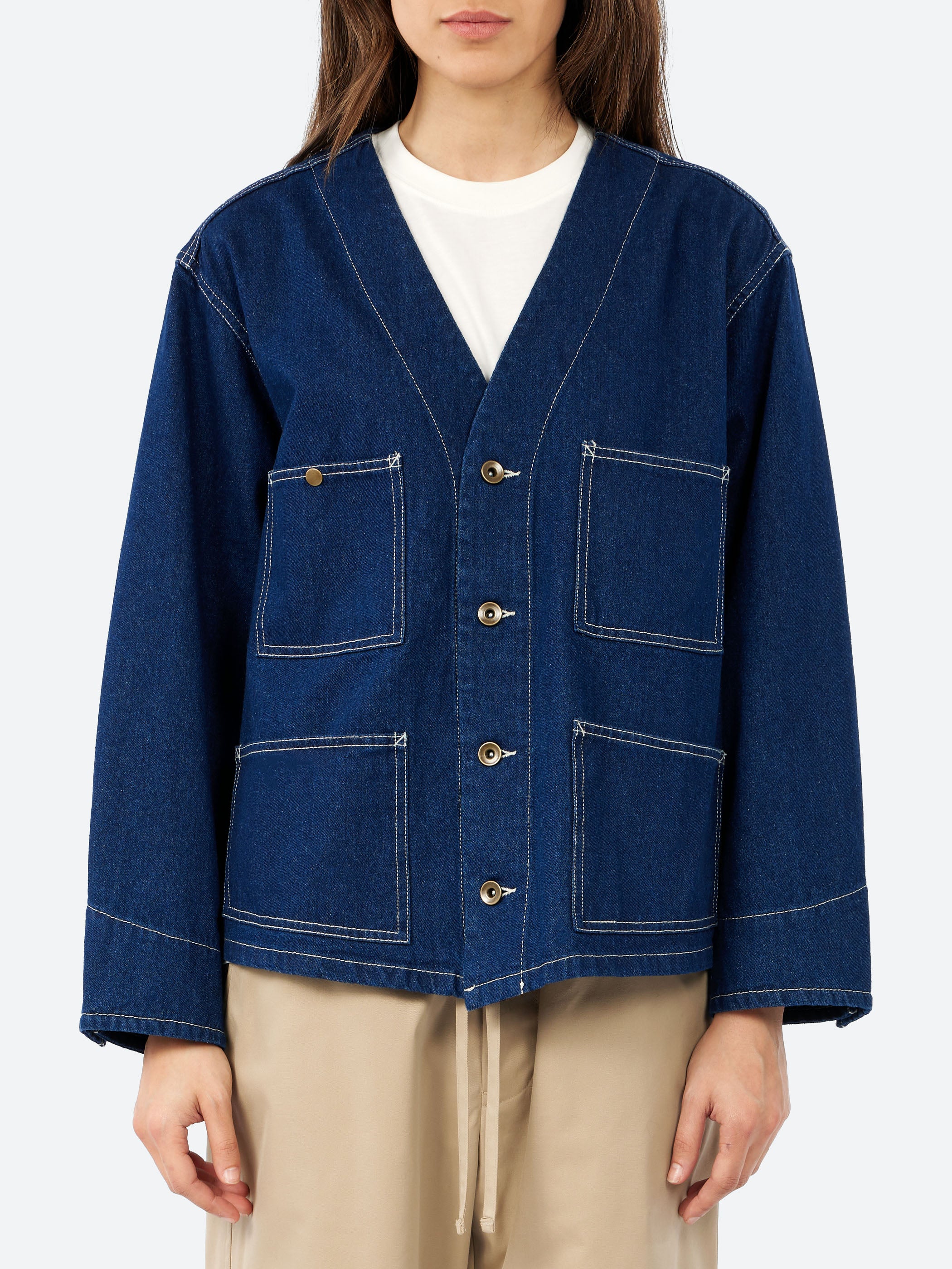 BEAMS BOY - Denim Engineer Jacket in Indigo – gravitypope