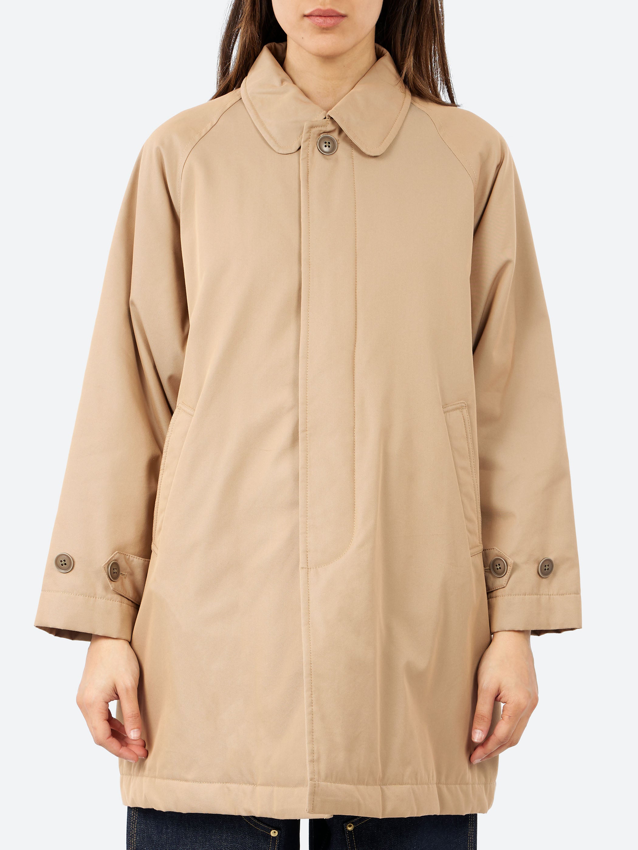BEAMS BOY - Soutien Collar Coat in Beige – gravitypope