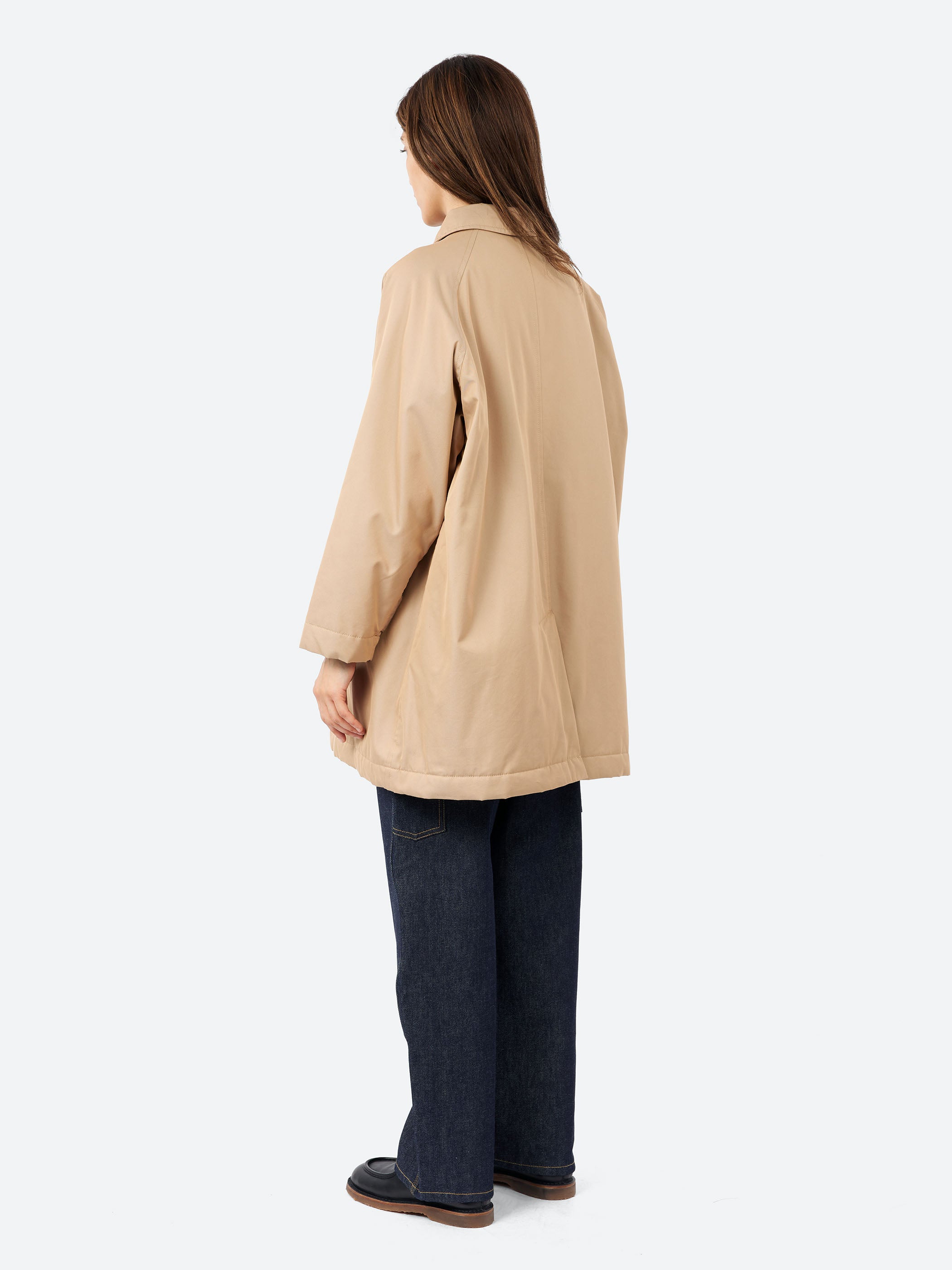 BEAMS BOY - Soutien Collar Coat in Beige – gravitypope