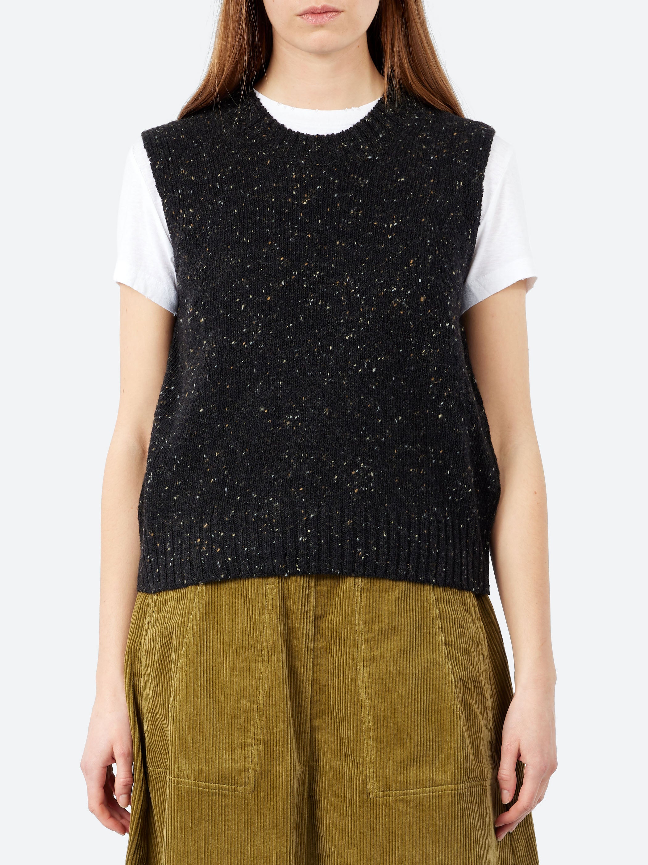 TOAST - Donegal Merino Tank in Graphite – gravitypope