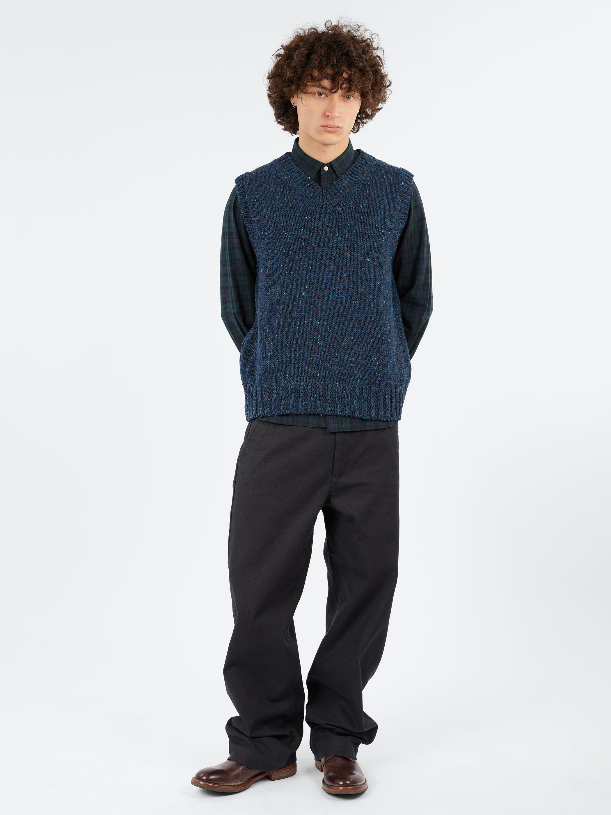 Donegal Wool Knitted Tank