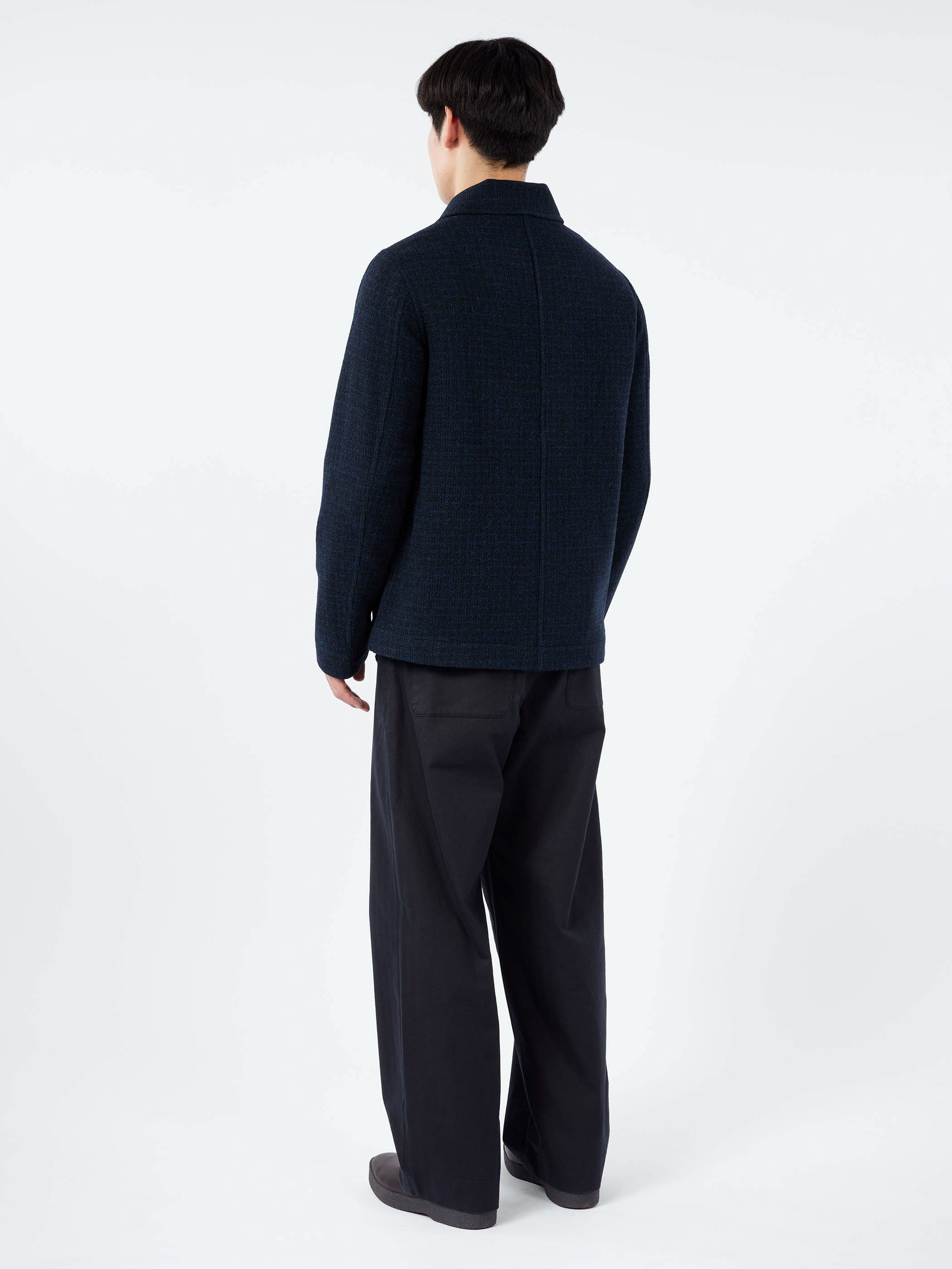 Brick Block Check Chore Coat