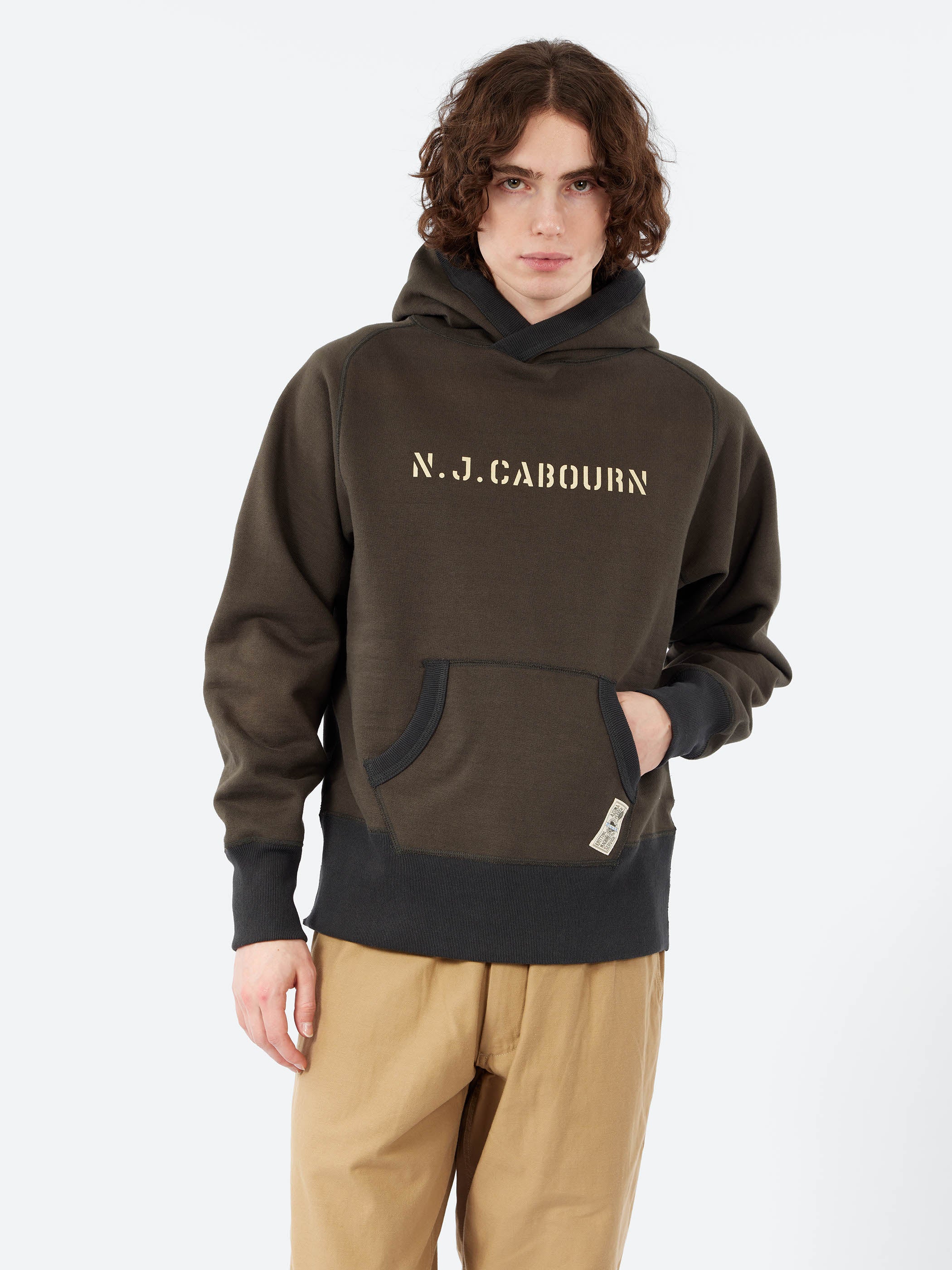 nigel cabourn 50 ミリタリーパーカー Nigel Cabourn - 50s Parka Lettered in Charcoal – gravitypope