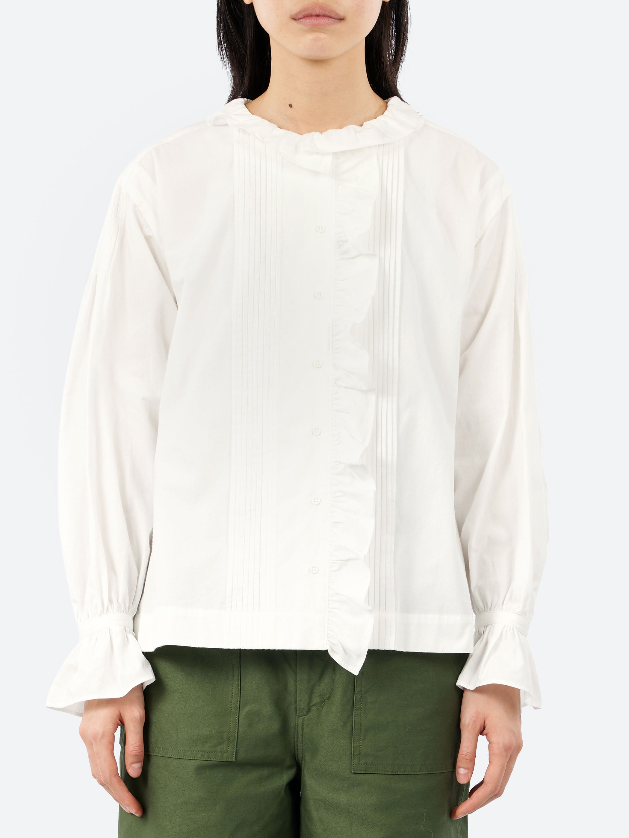 Gather Collar Blouse