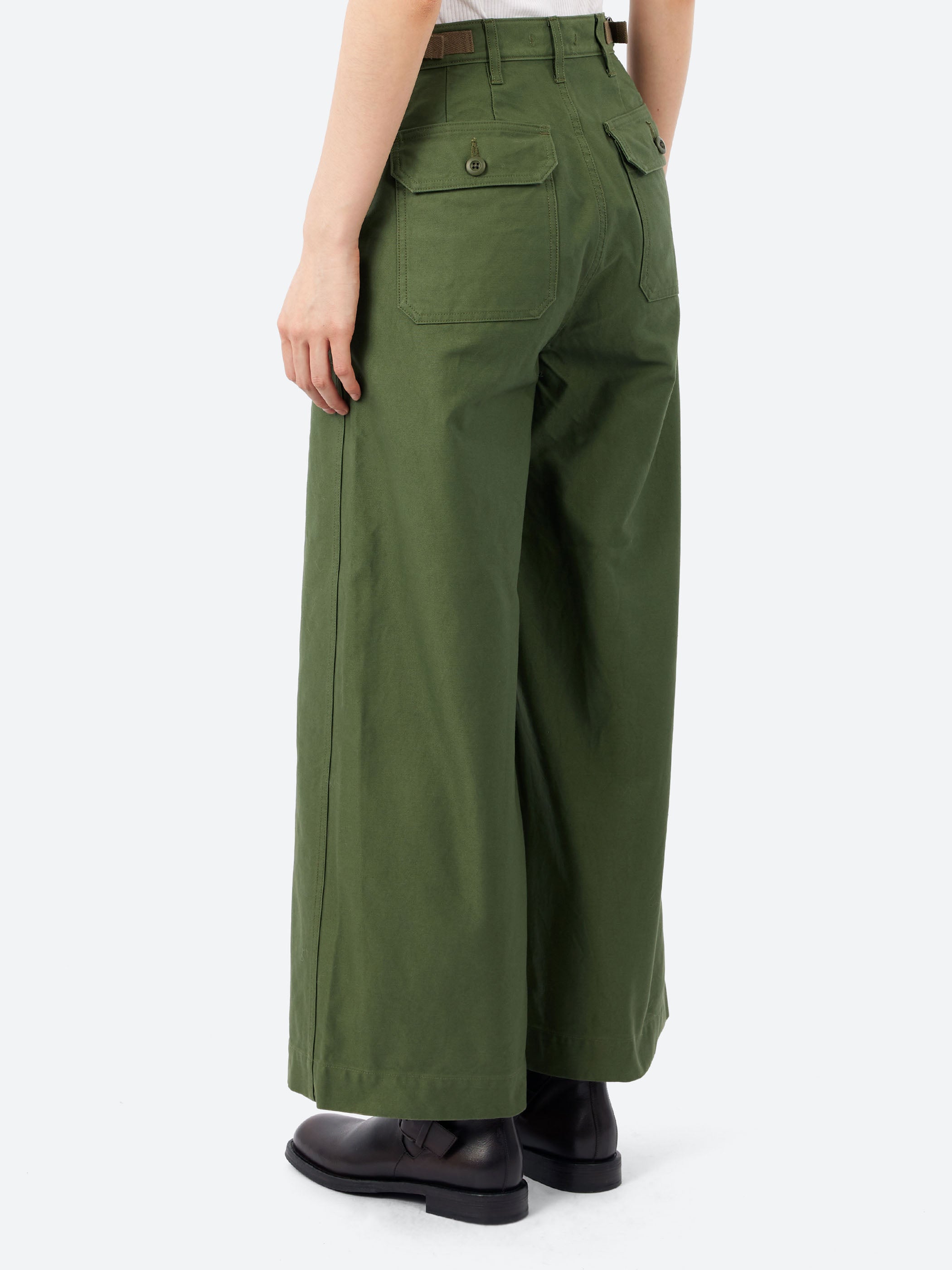 Nigel Cabourn - Army Cargo Pant in Dark Green – gravitypope