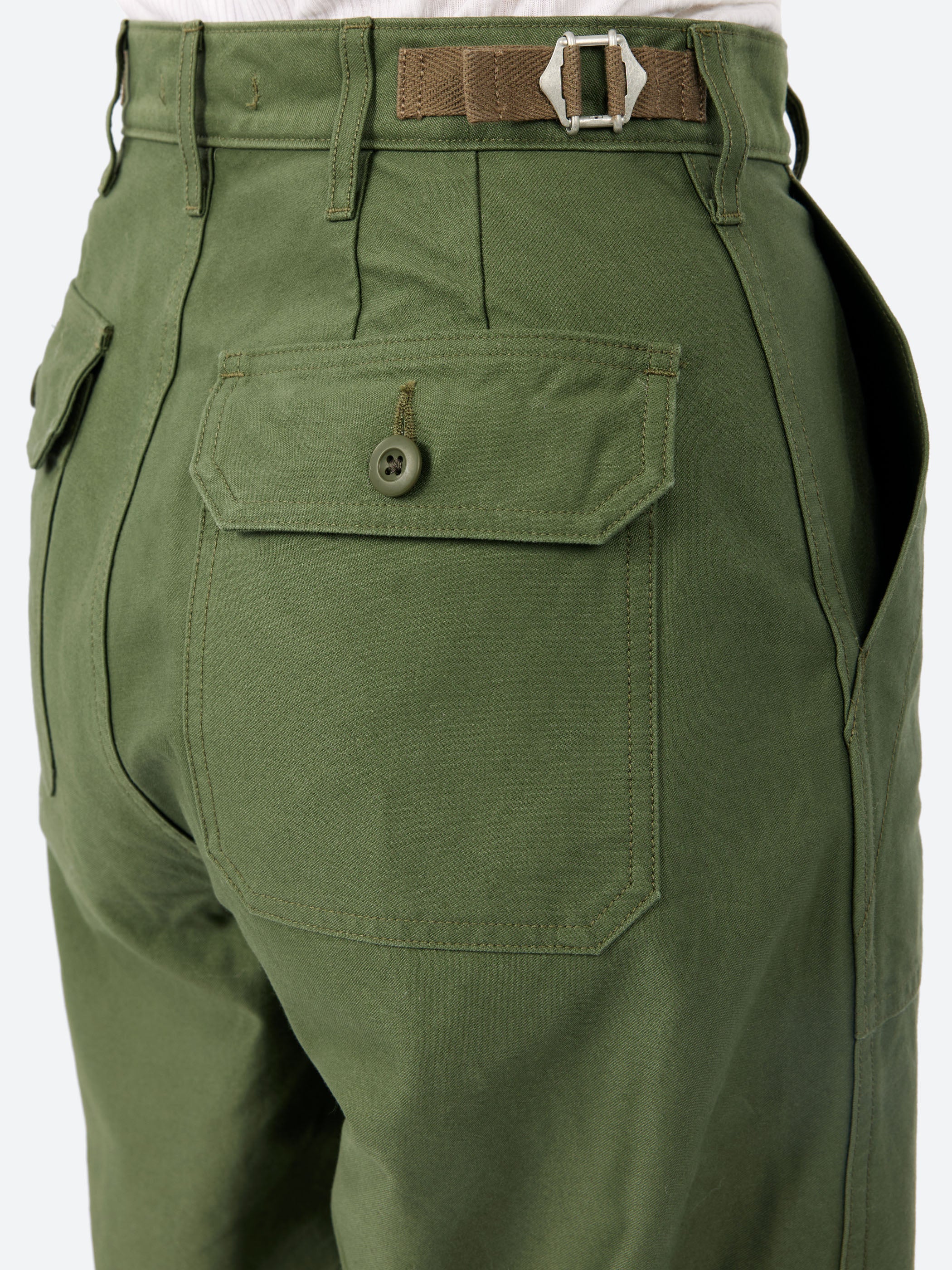 Nigel Cabourn - Army Cargo Pant in Dark Green – gravitypope