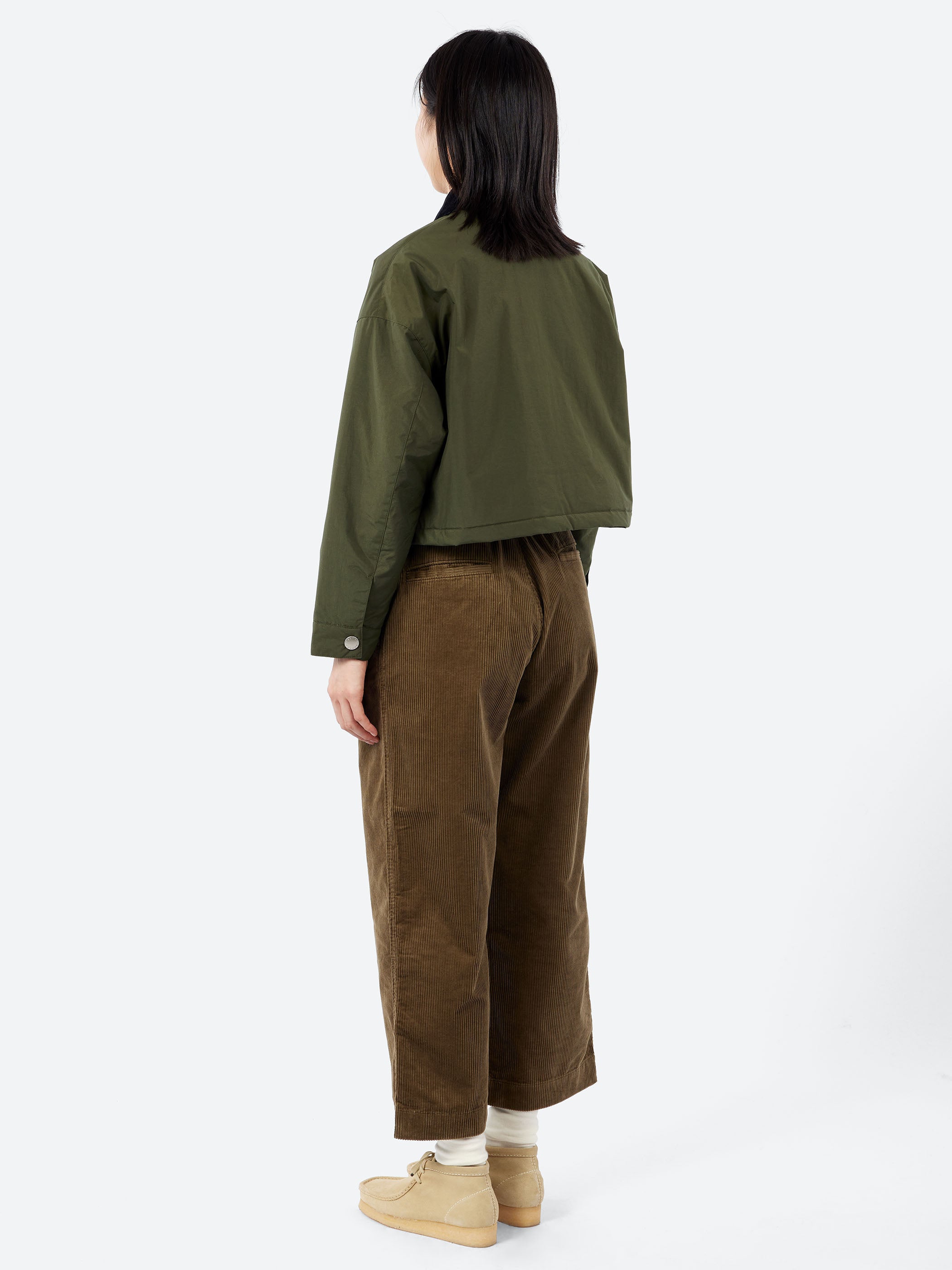 Danton - Women's Nylon Tussah Short Jacket in Olive – gravitypope