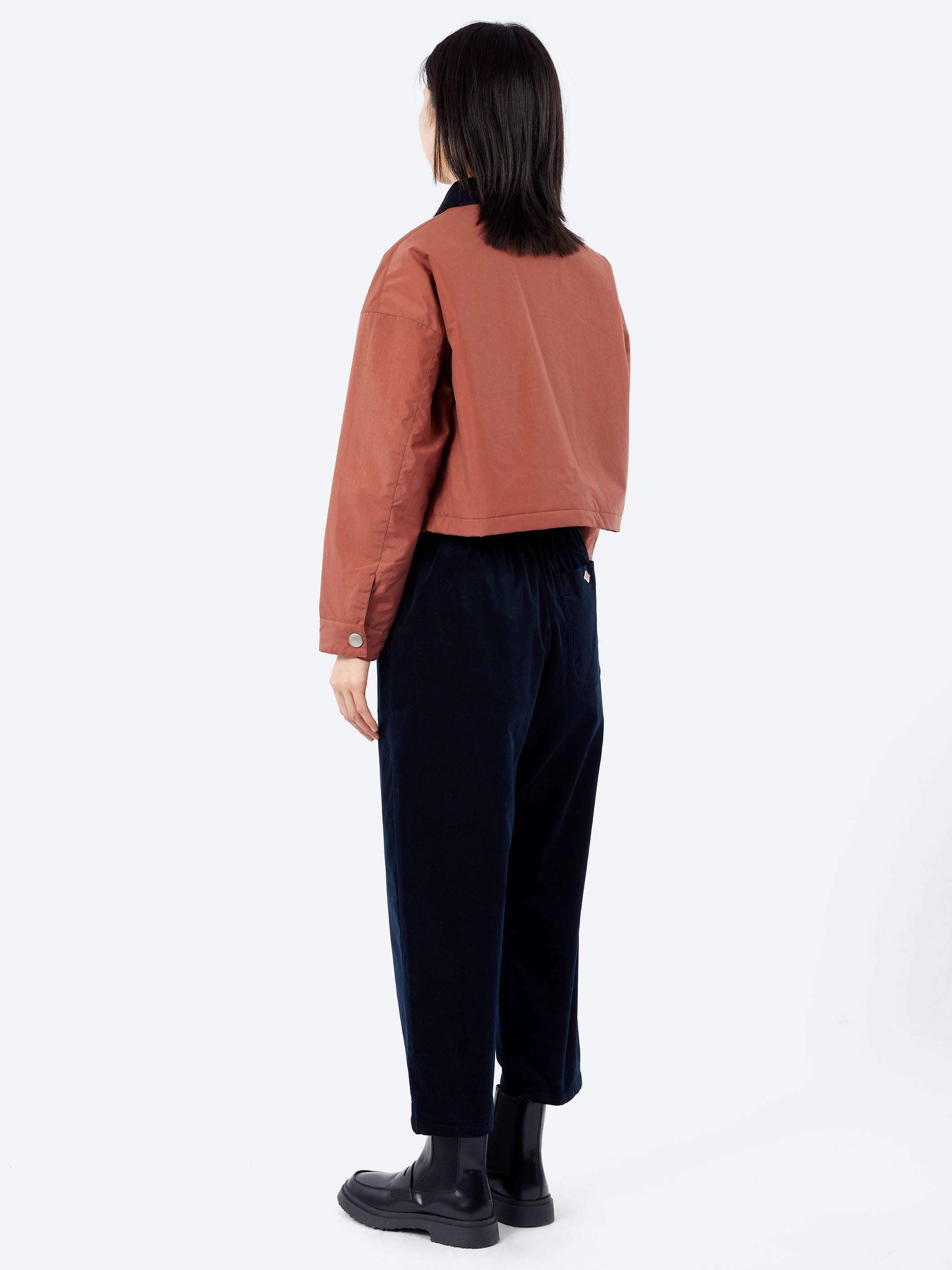 Nylon Tussah Short Jacket