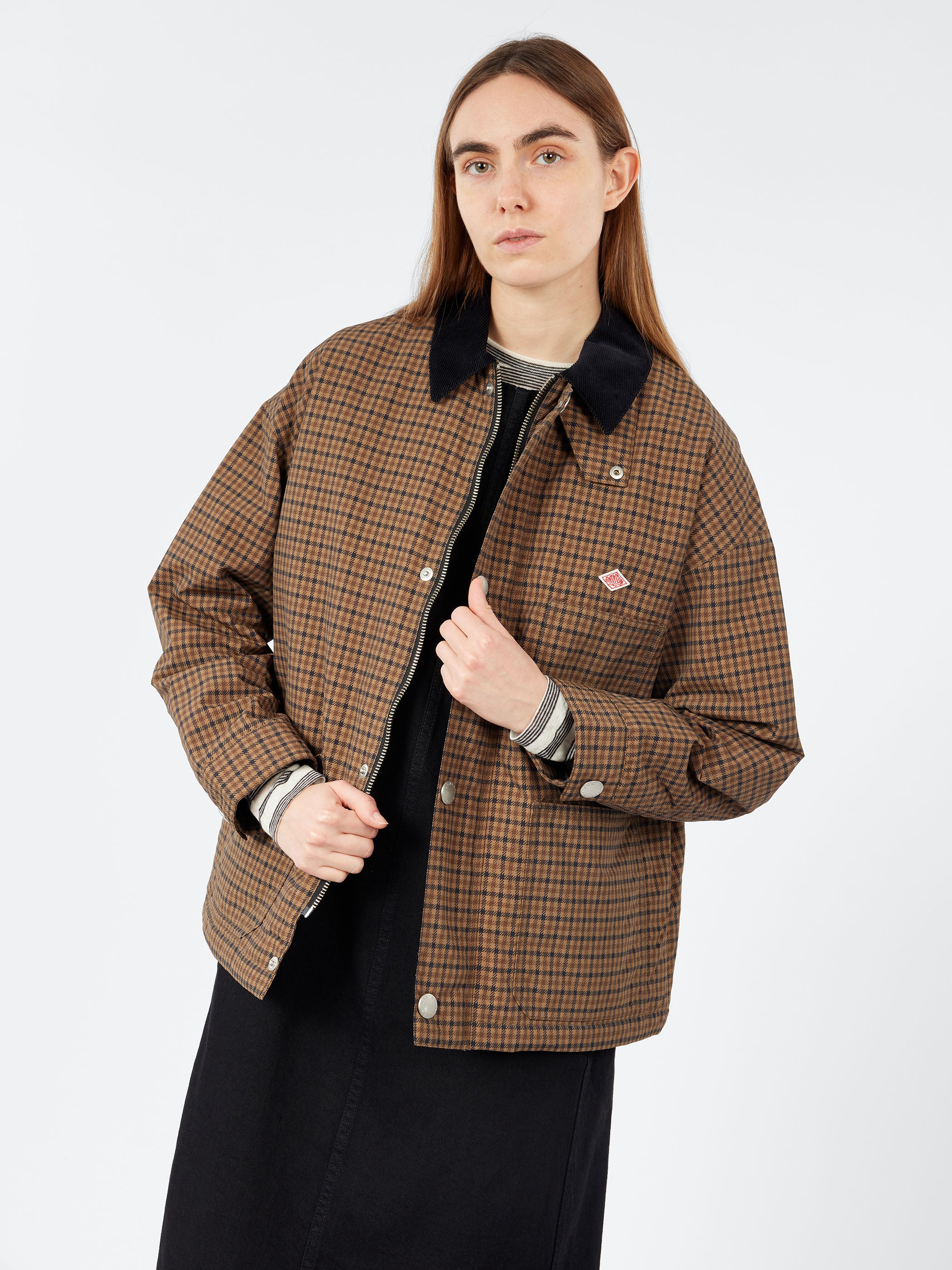 Danton - Plaid Work Jacket in Gun Club Check – gravitypope