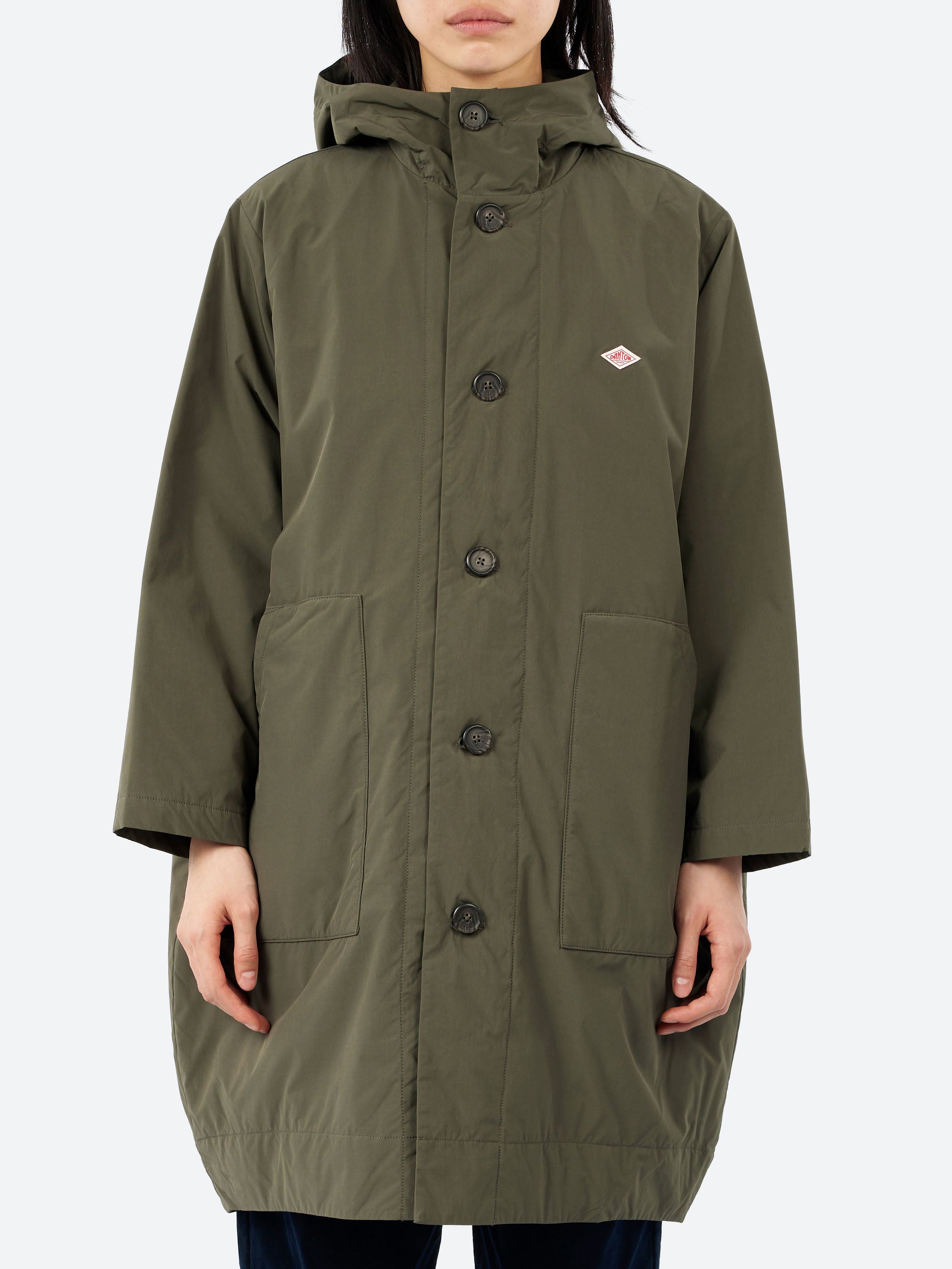 Wool Like Insulation Hooded Coat