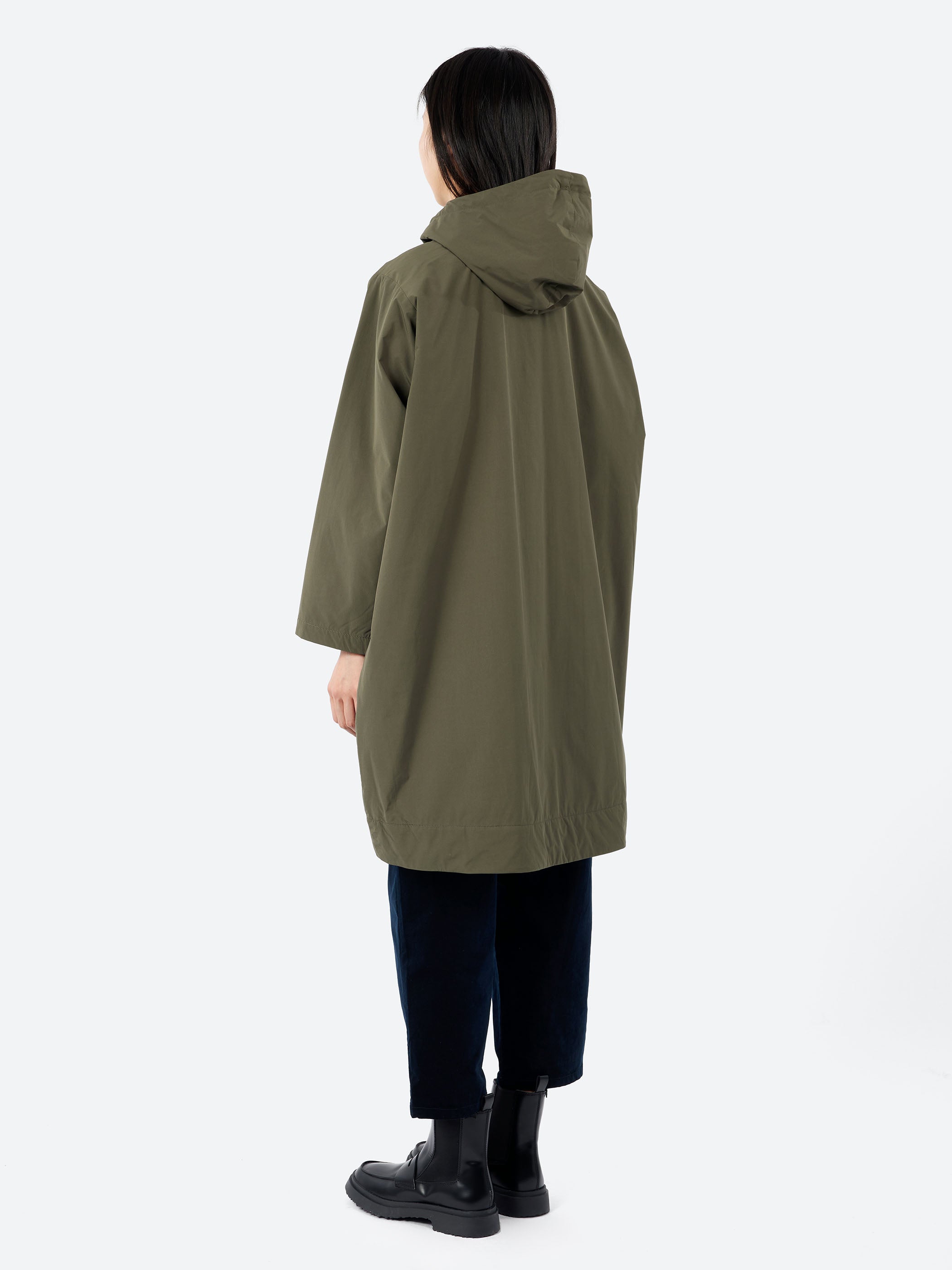 Wool Like Insulation Hooded Coat