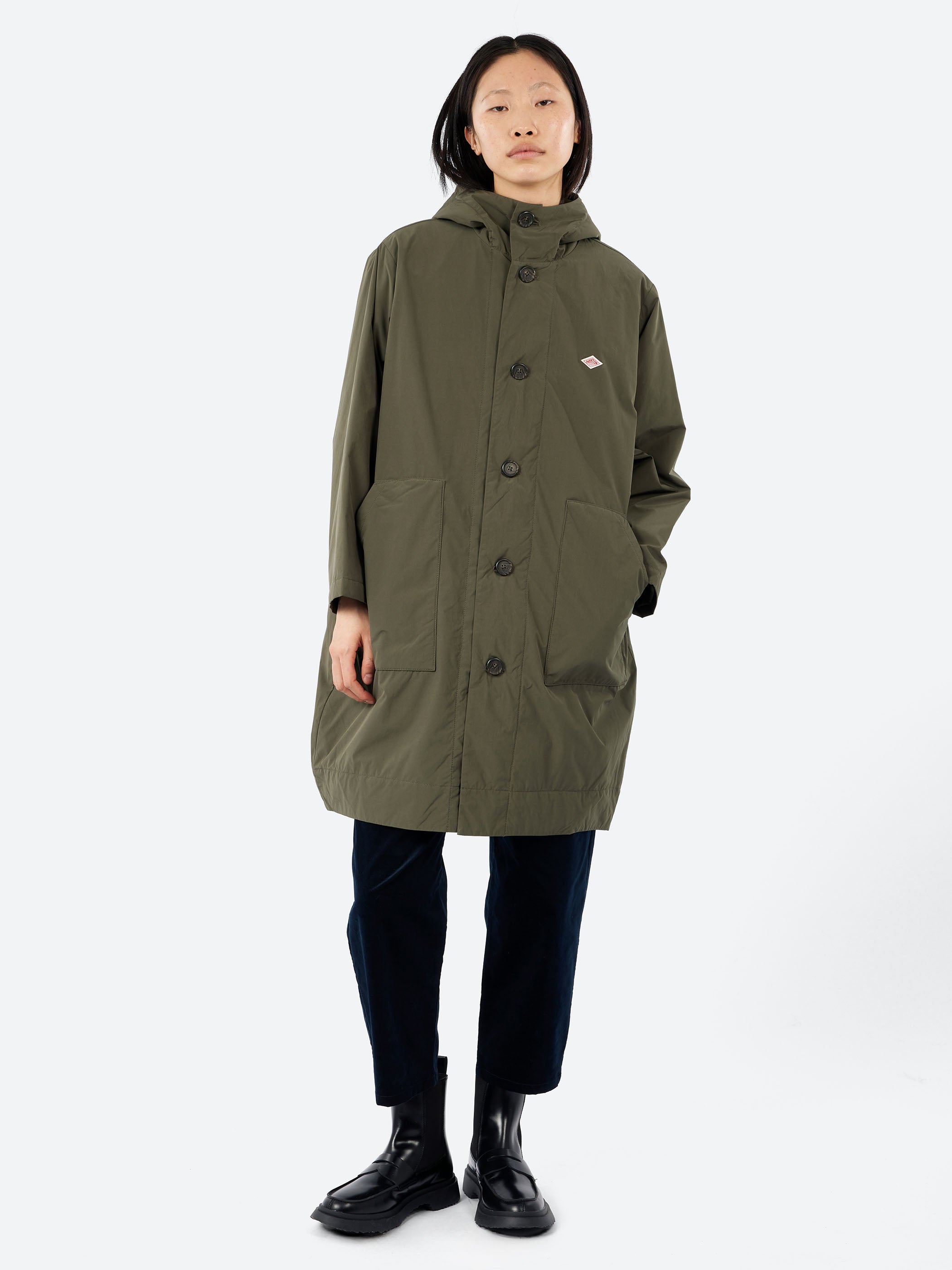 Wool Like Insulation Hooded Coat