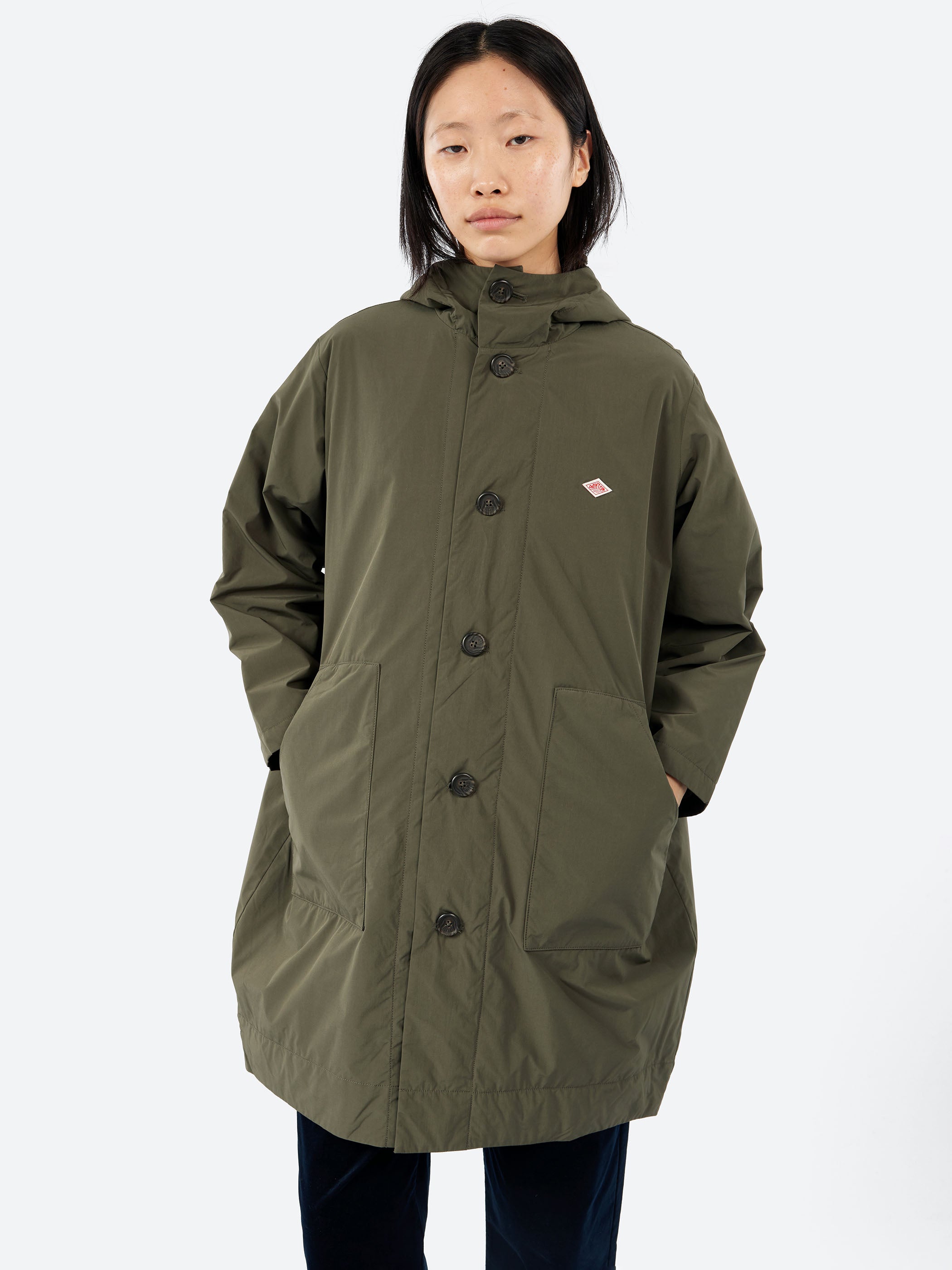 Wool Like Insulation Hooded Coat