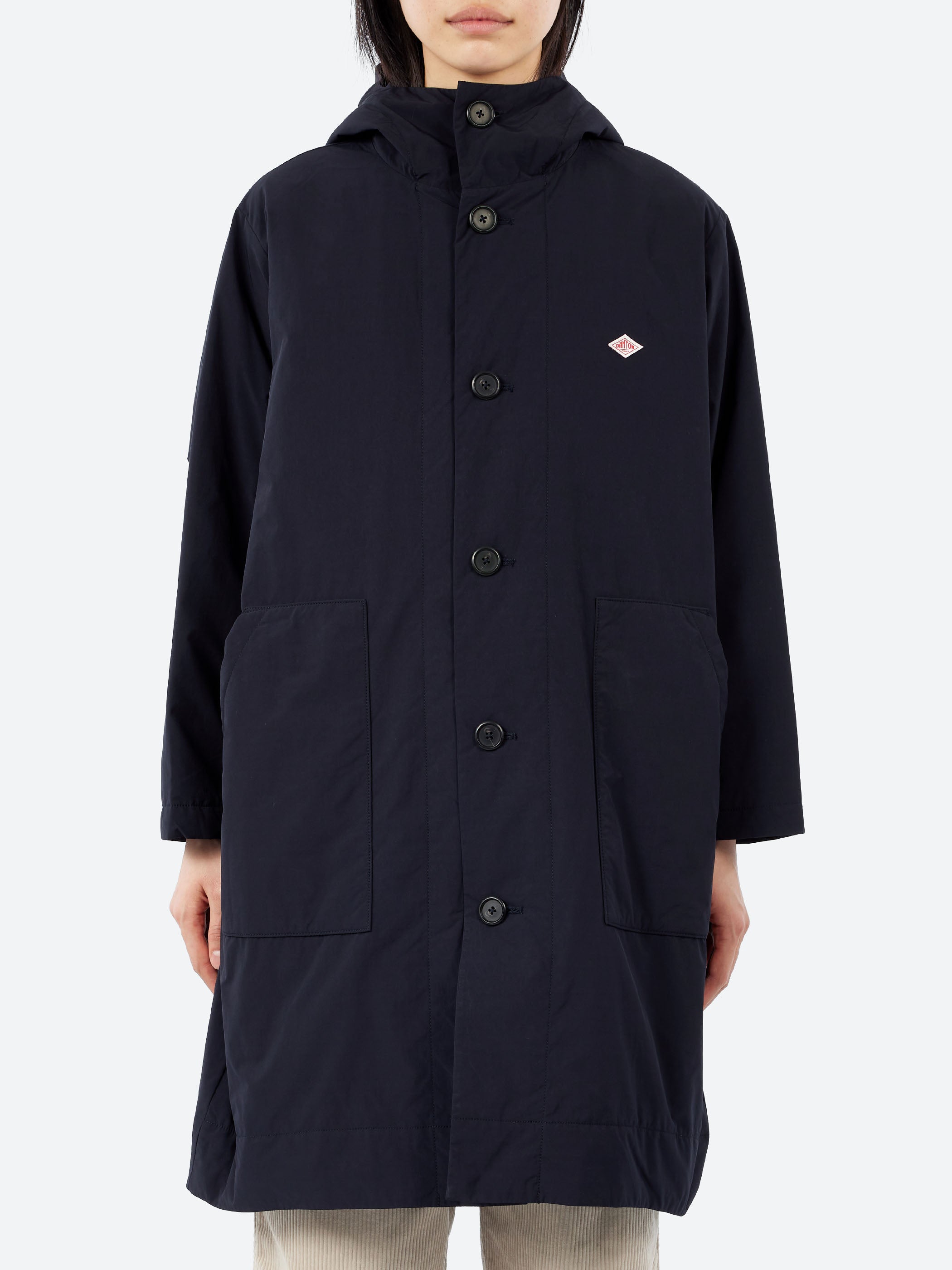 Wool Like Insulation Hooded Coat