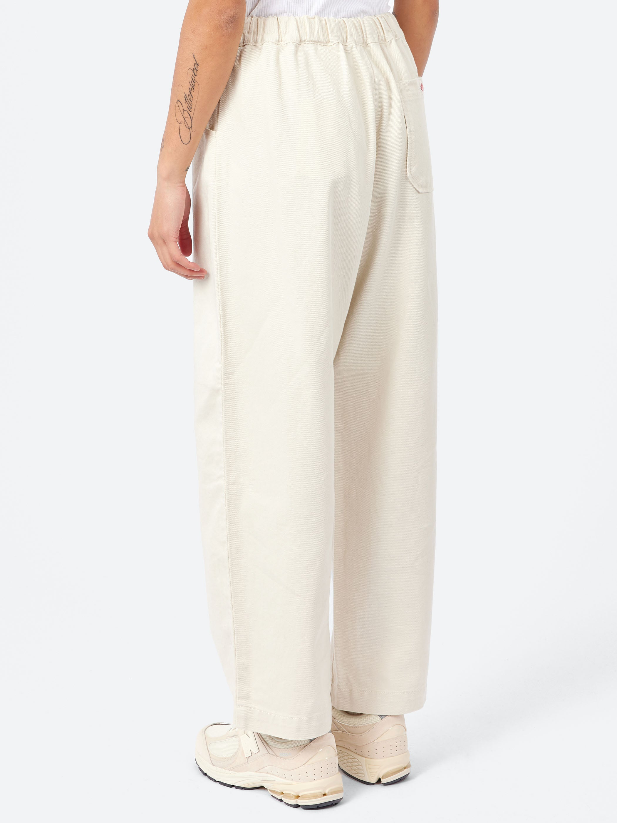 Heavy Twill Two Tuck Easy Pants