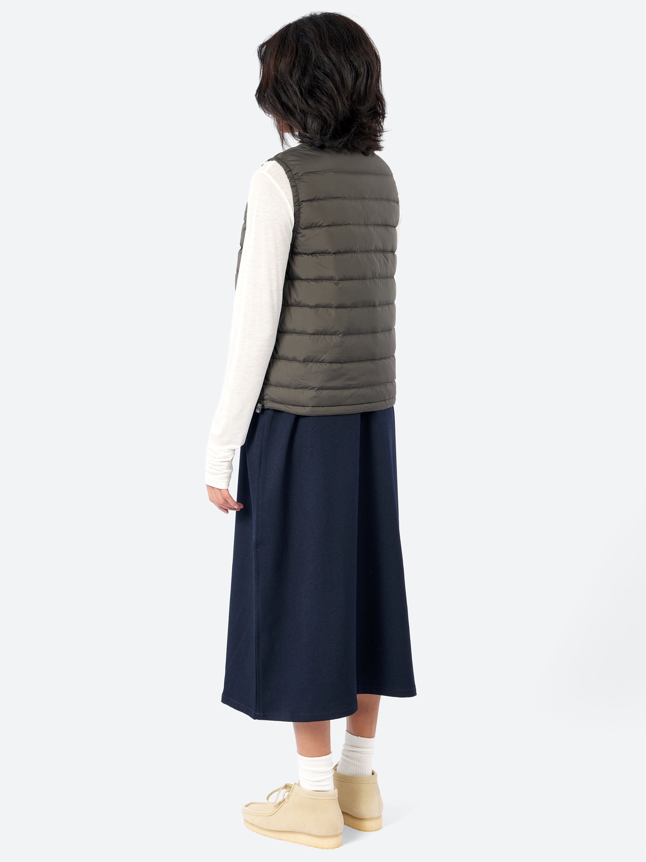 DANTON / CREWNECK INNER DOWN VEST（M） DANTON MEN'S CREWNECK INNER DOWN VEST