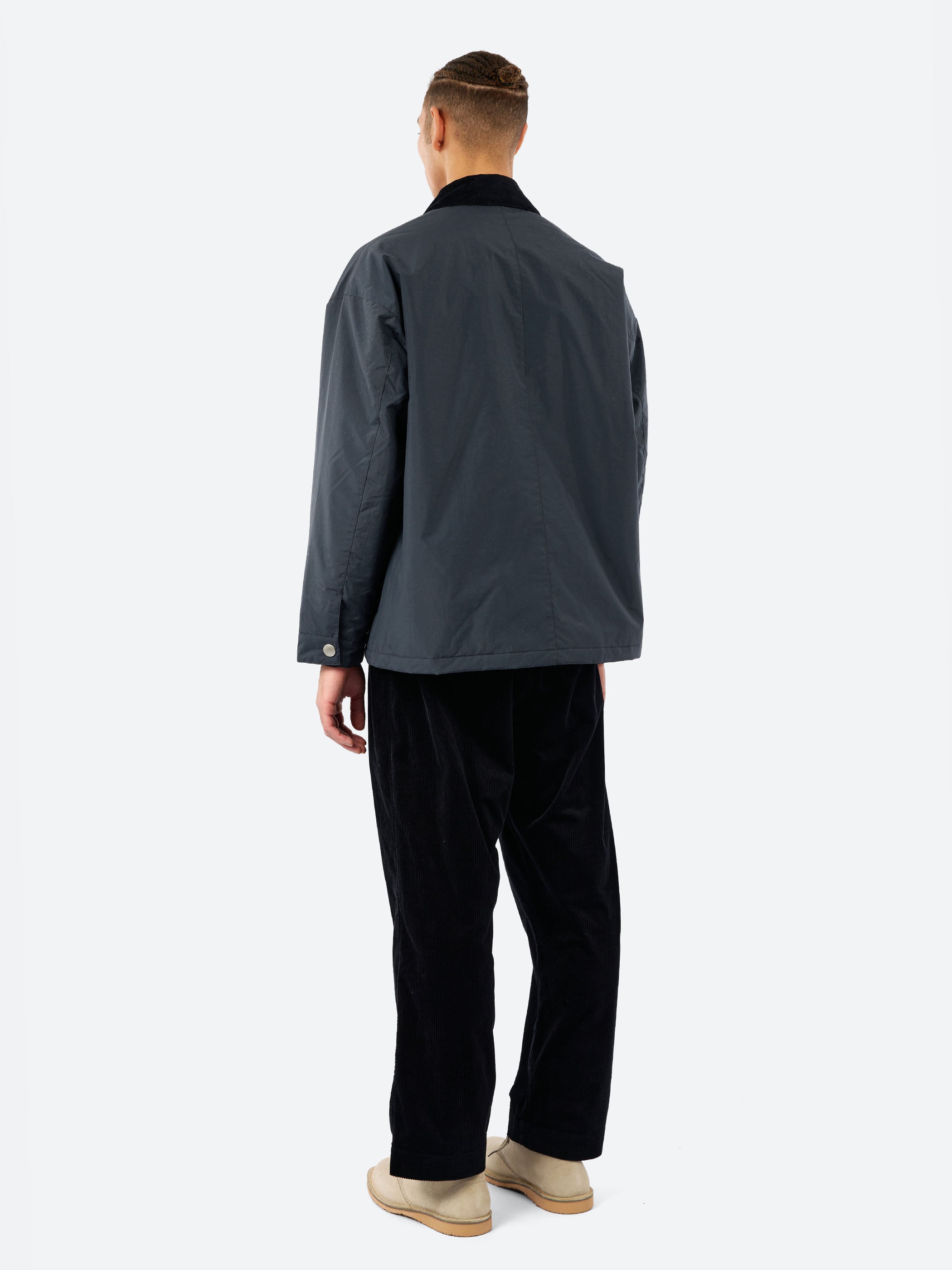 Danton - Nylon Taffeta Work Jacket in Charcoal – gravitypope