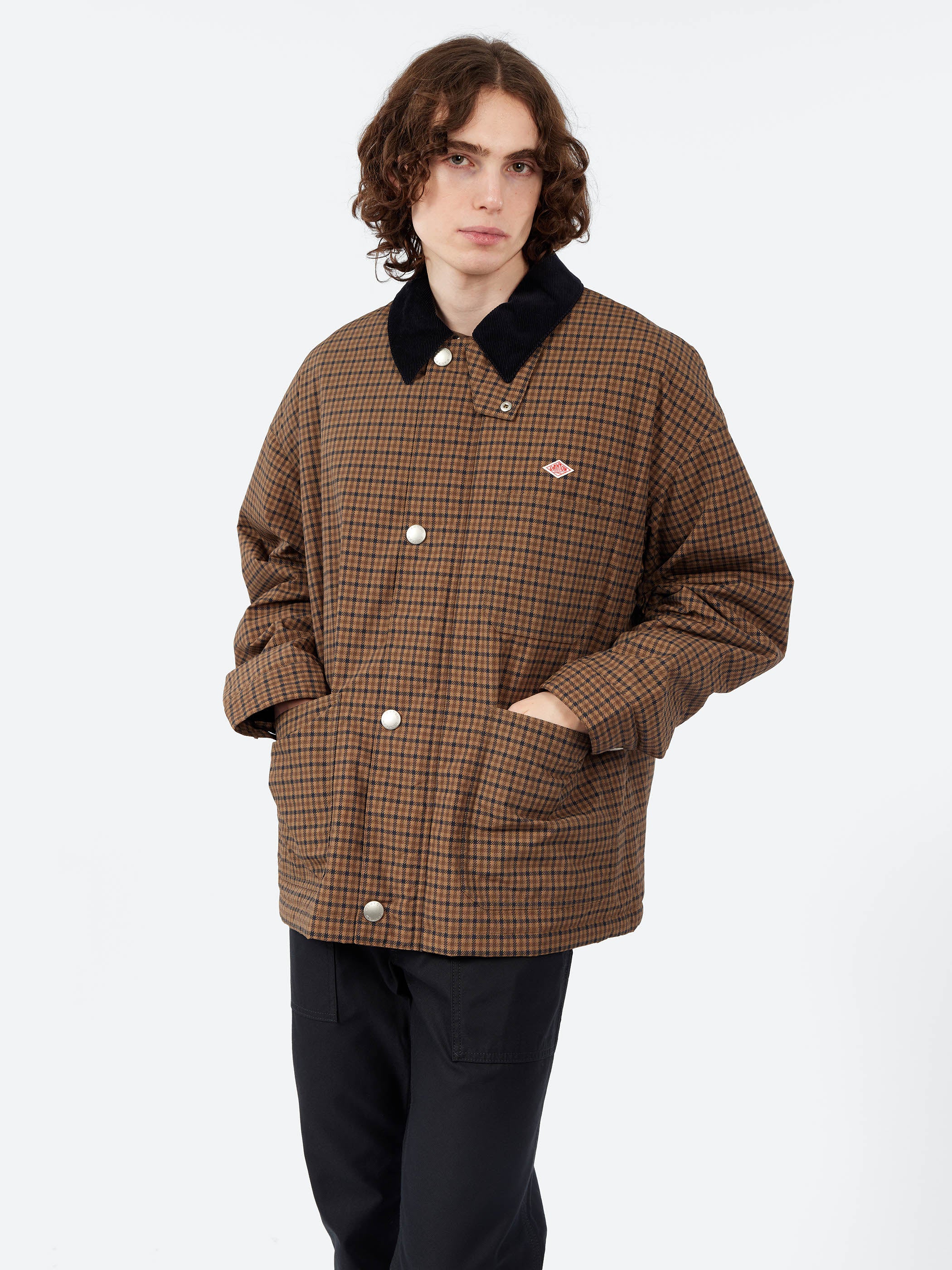 DANTON⭐︎美品 Danton - Men's Nylon Work Short Jacket in Brown – gravitypope