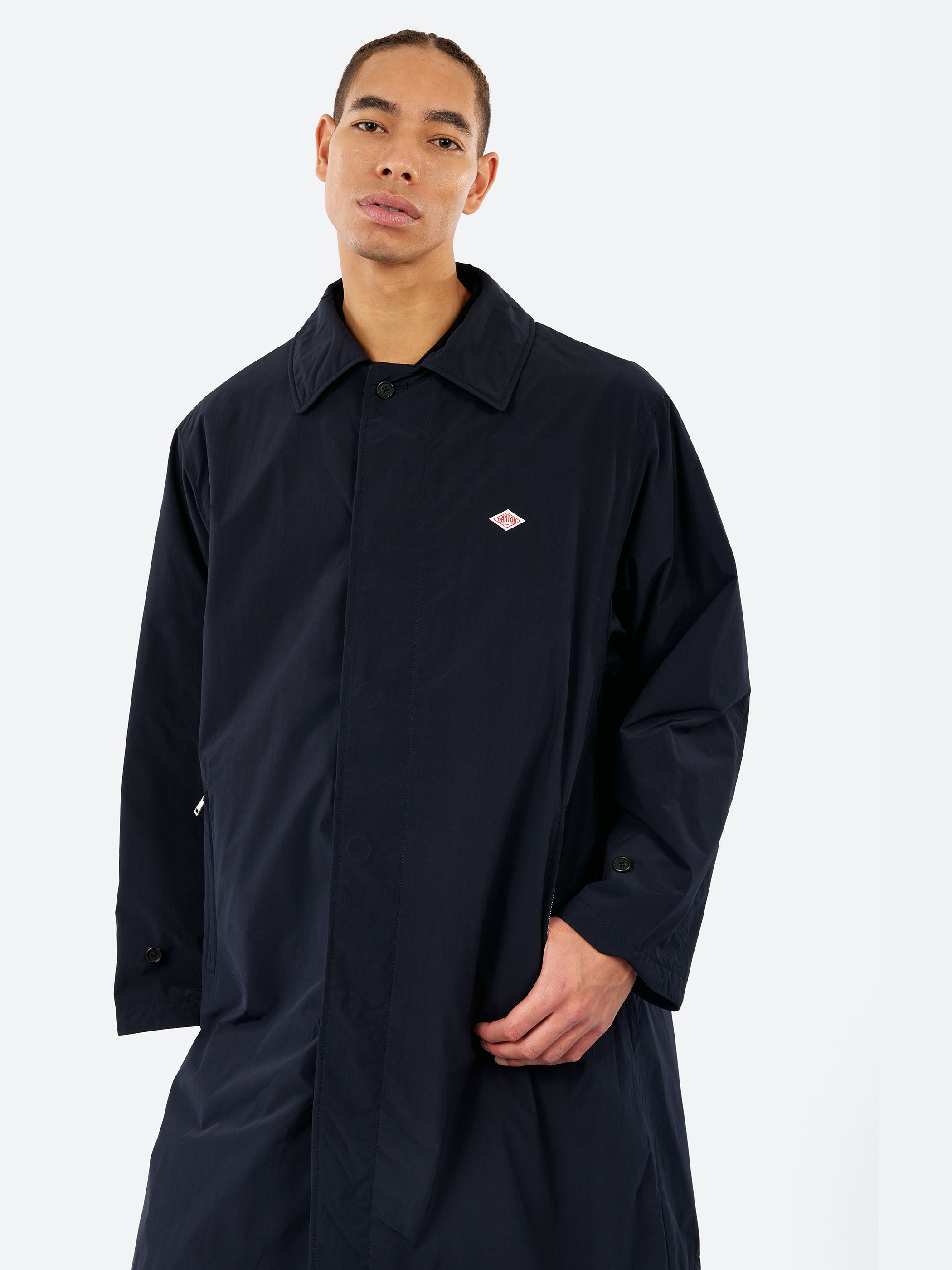 Wool Like Insulation Balmacaan Coat