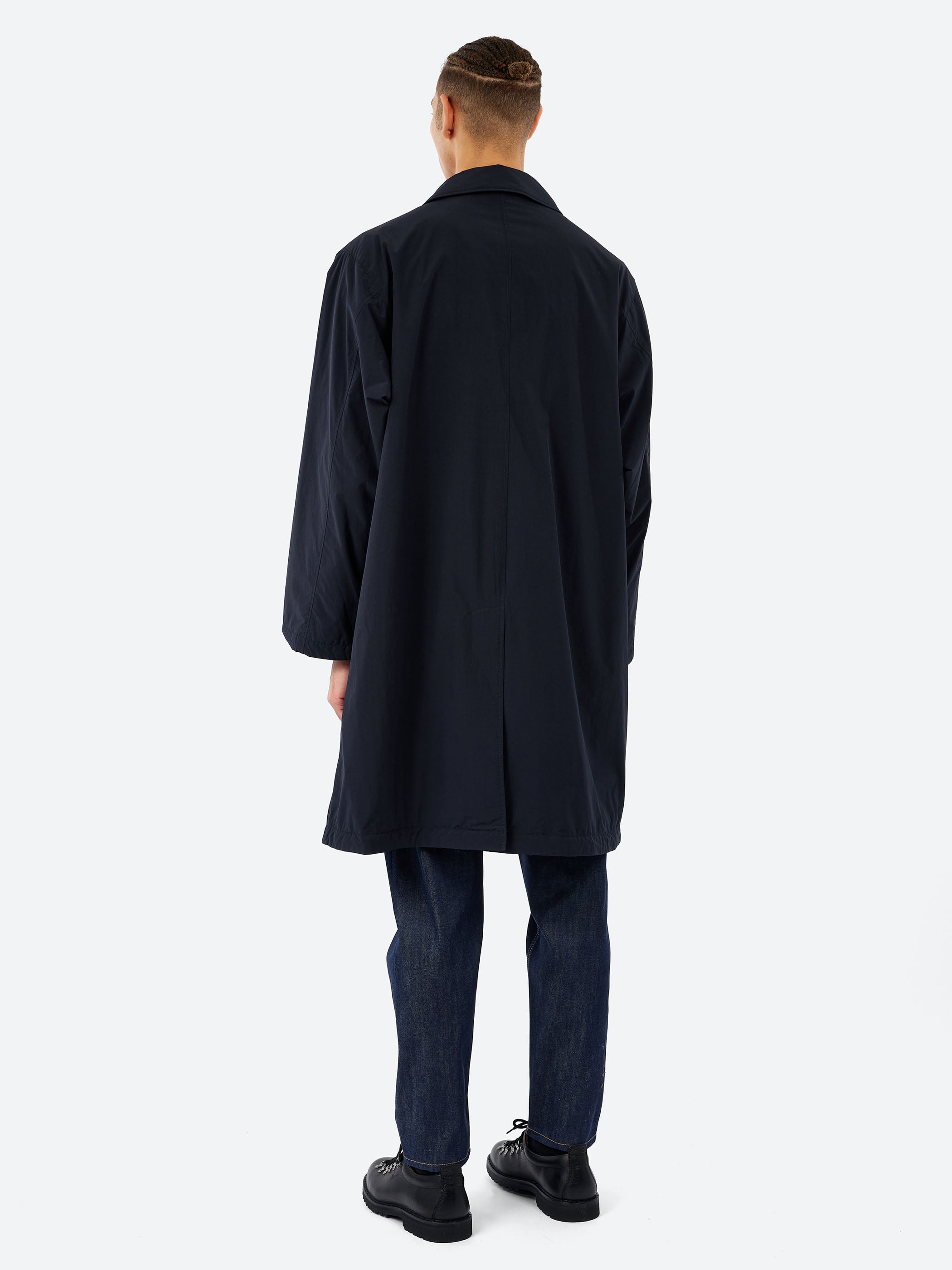 Wool Like Insulation Balmacaan Coat
